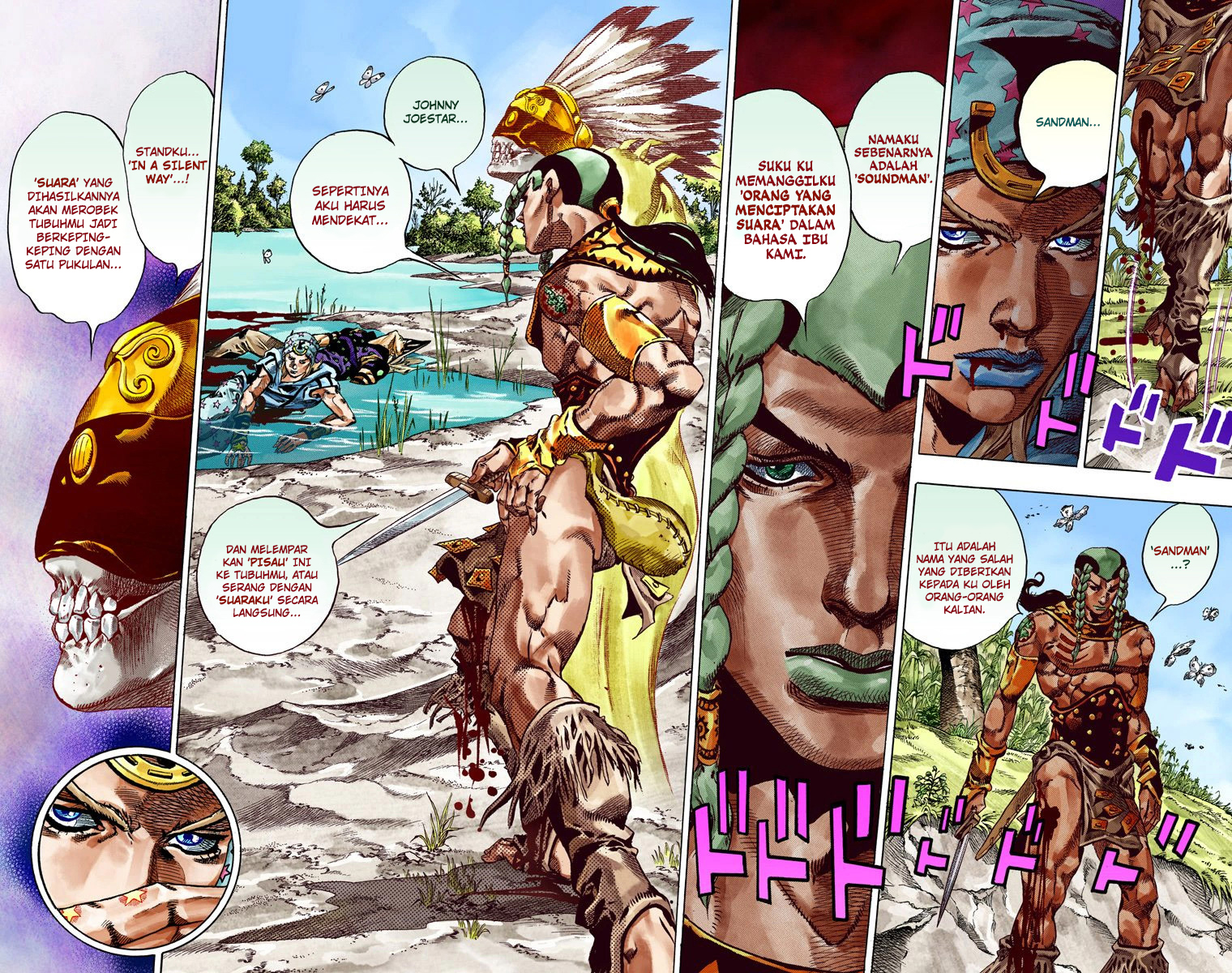 Read JoJo’s Bizarre Adventure Part 7 Steel Ball Run ID Manga Online