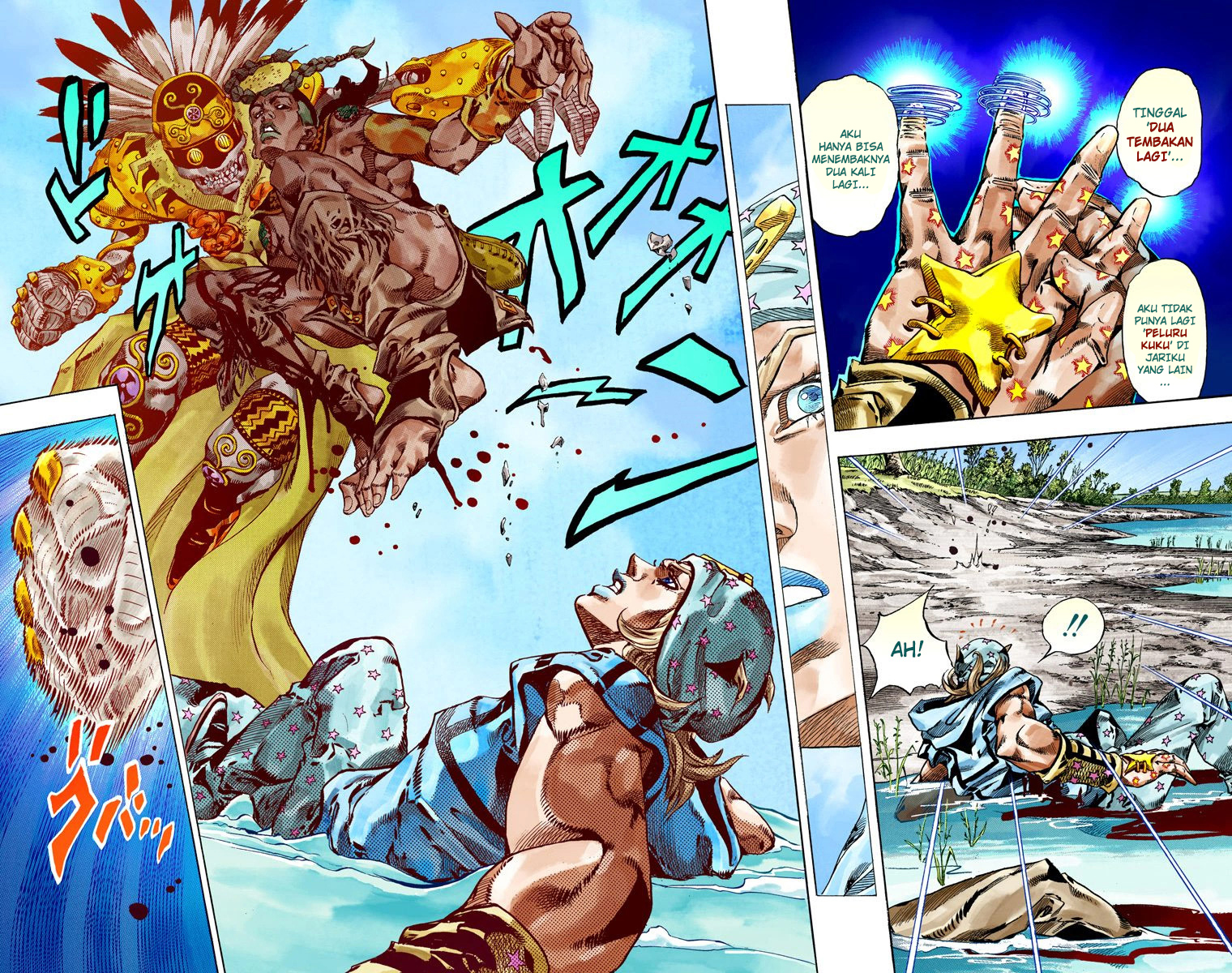 Read JoJo’s Bizarre Adventure Part 7 Steel Ball Run ID Manga Online