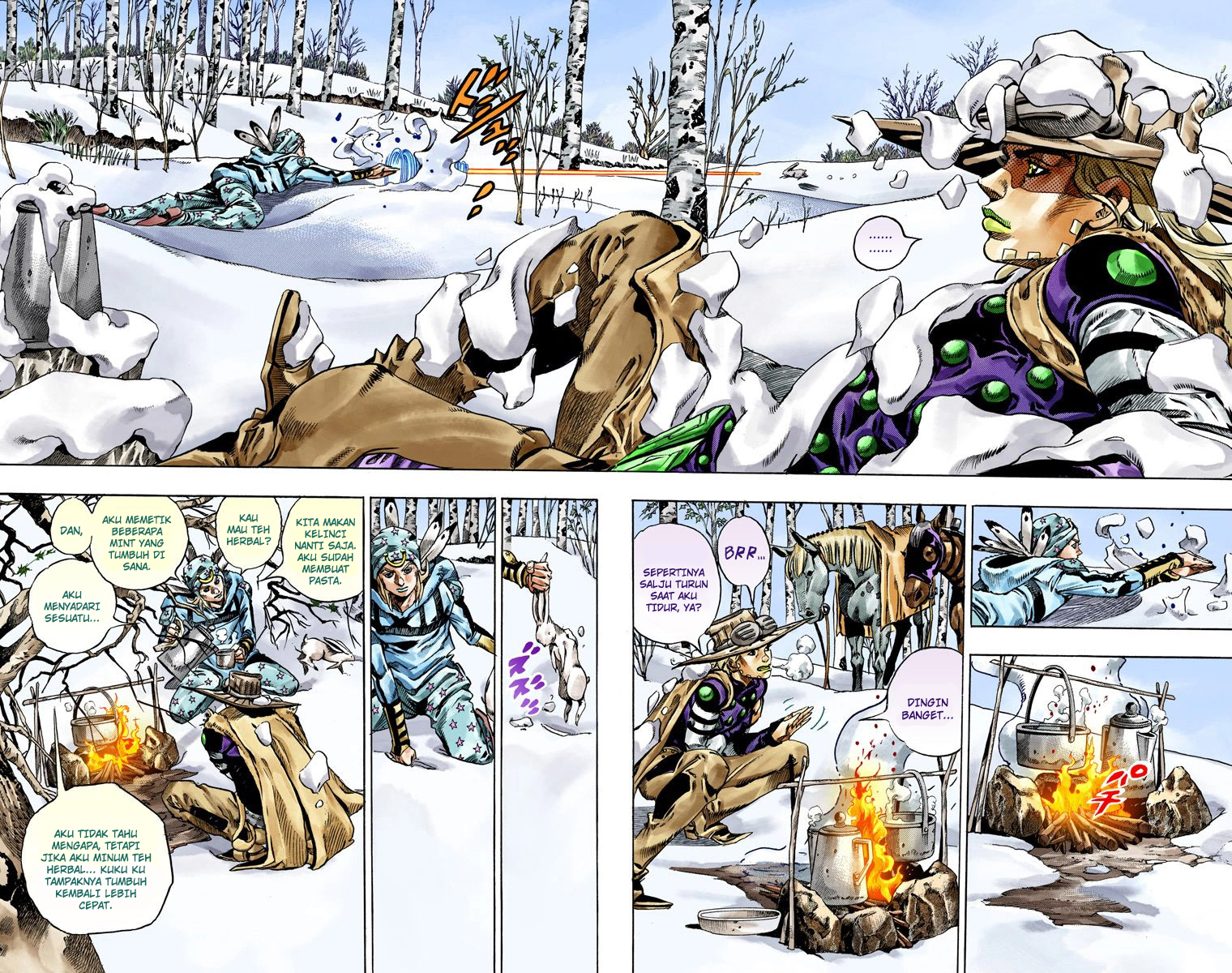 Read JoJo’s Bizarre Adventure Part 7 Steel Ball Run ID Manga Online