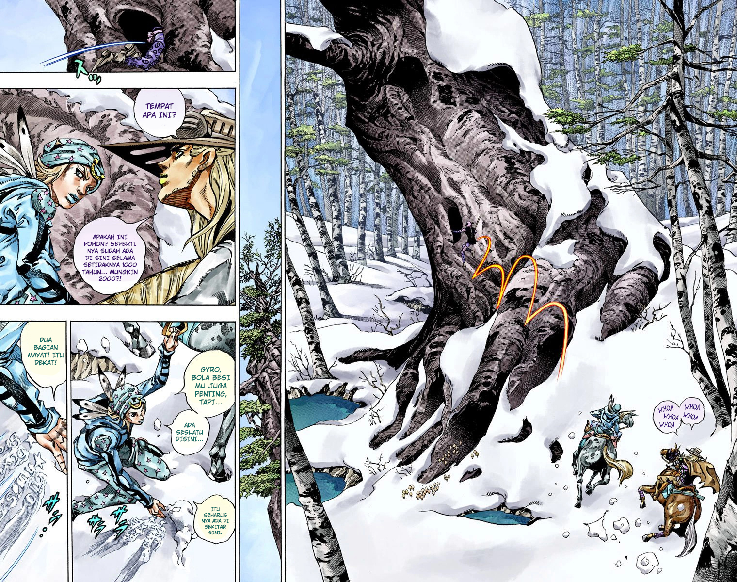 Read JoJo’s Bizarre Adventure Part 7 Steel Ball Run ID Manga Online