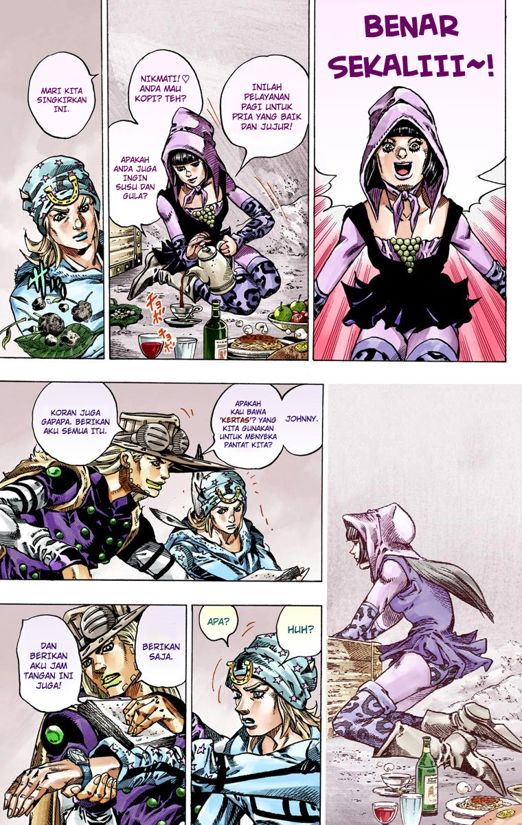 Read JoJo’s Bizarre Adventure Part 7 Steel Ball Run ID Manga Online