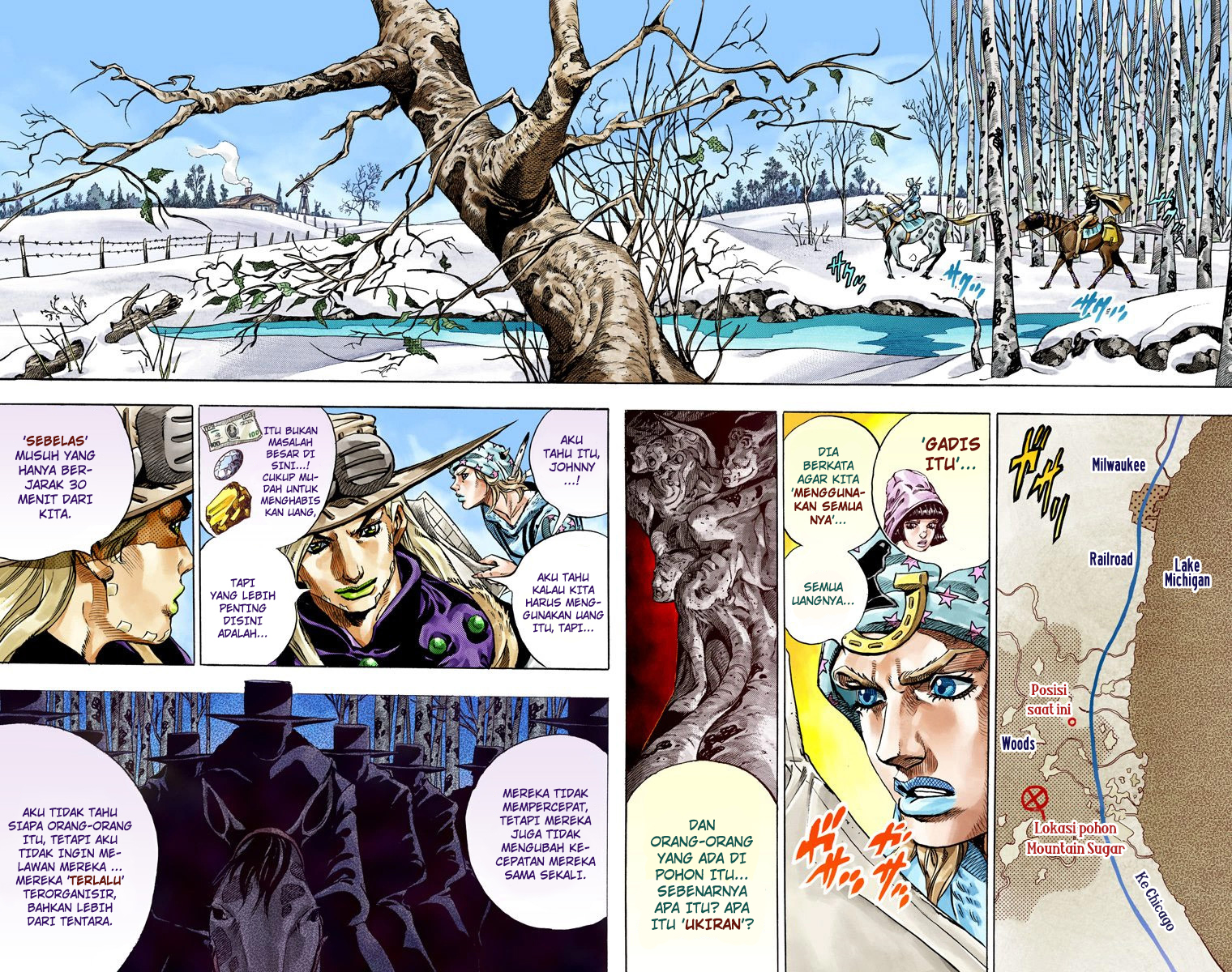 Read JoJo’s Bizarre Adventure Part 7 Steel Ball Run ID Manga Online