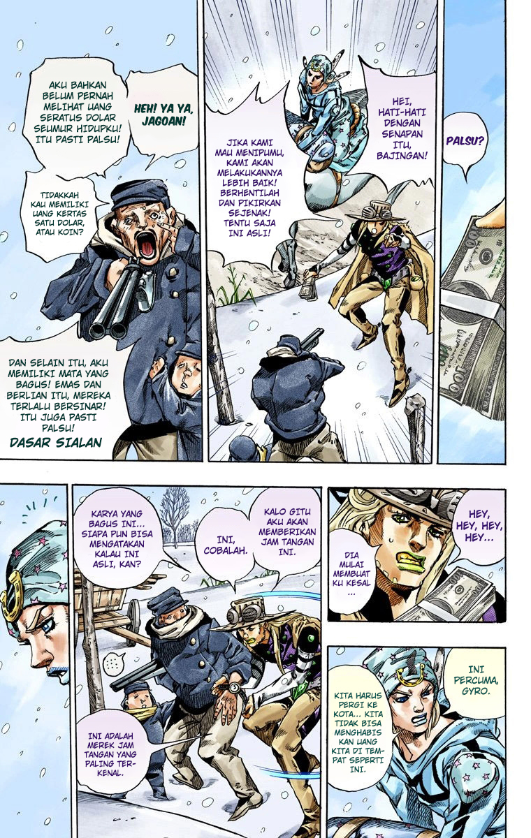 Read JoJo’s Bizarre Adventure Part 7 Steel Ball Run ID Manga Online