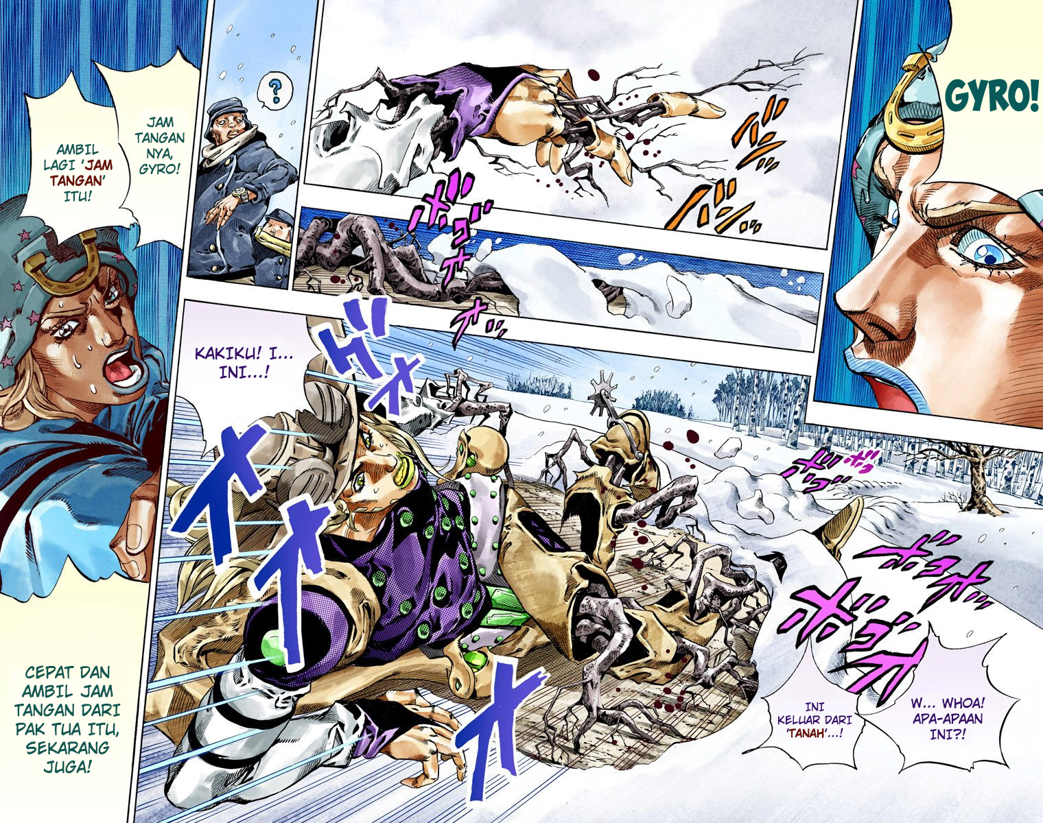 Read JoJo’s Bizarre Adventure Part 7 Steel Ball Run ID Manga Online