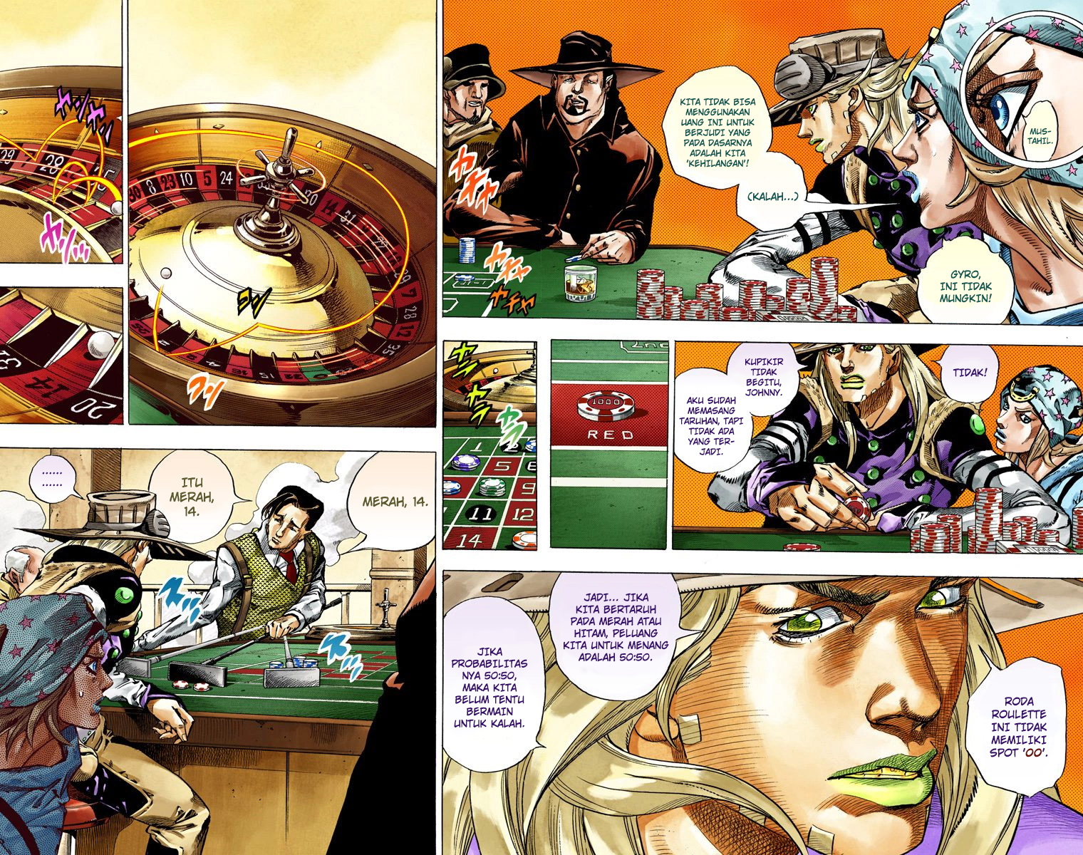 Read JoJo’s Bizarre Adventure Part 7 Steel Ball Run ID Manga Online