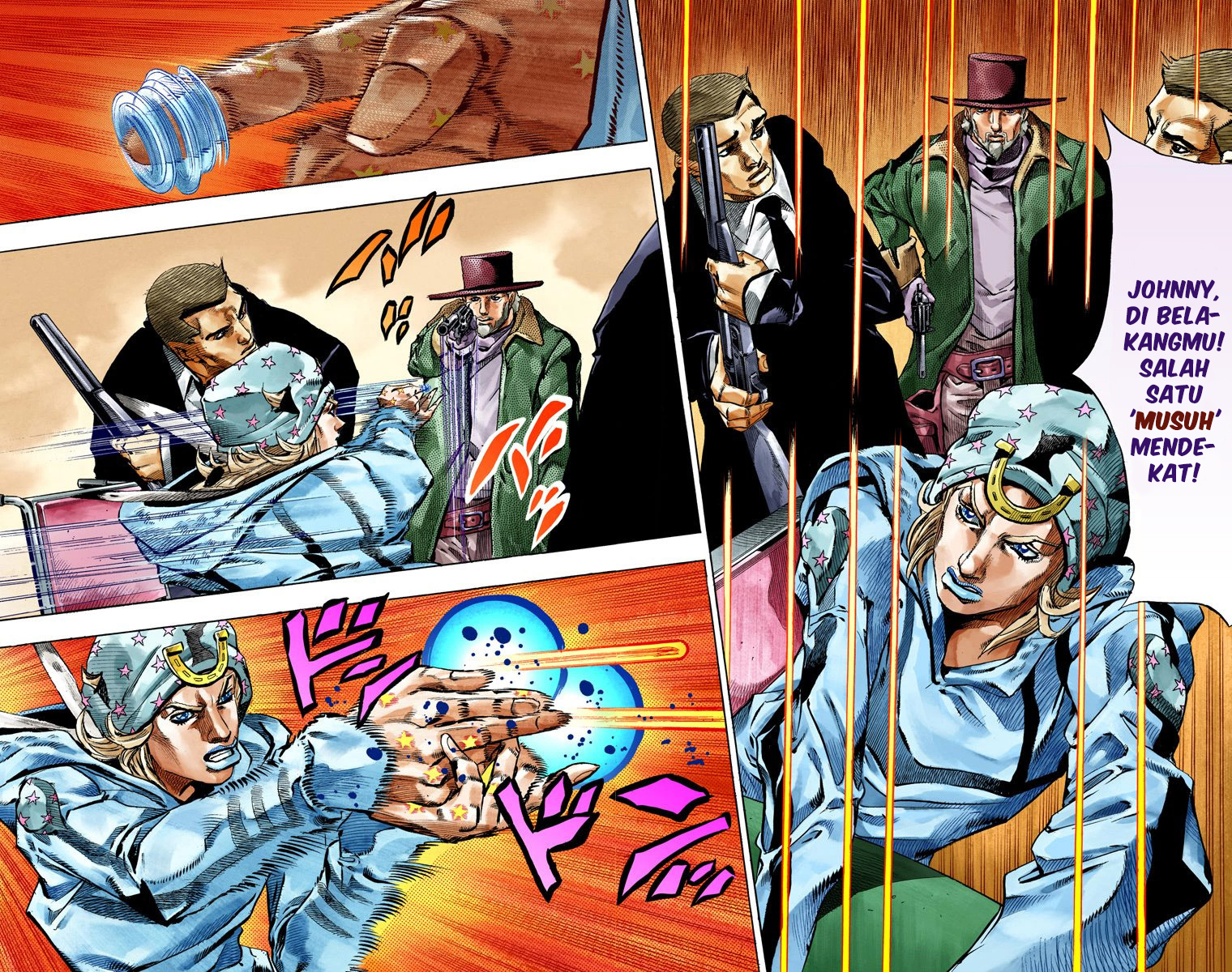 Read JoJo’s Bizarre Adventure Part 7 Steel Ball Run ID Manga Online
