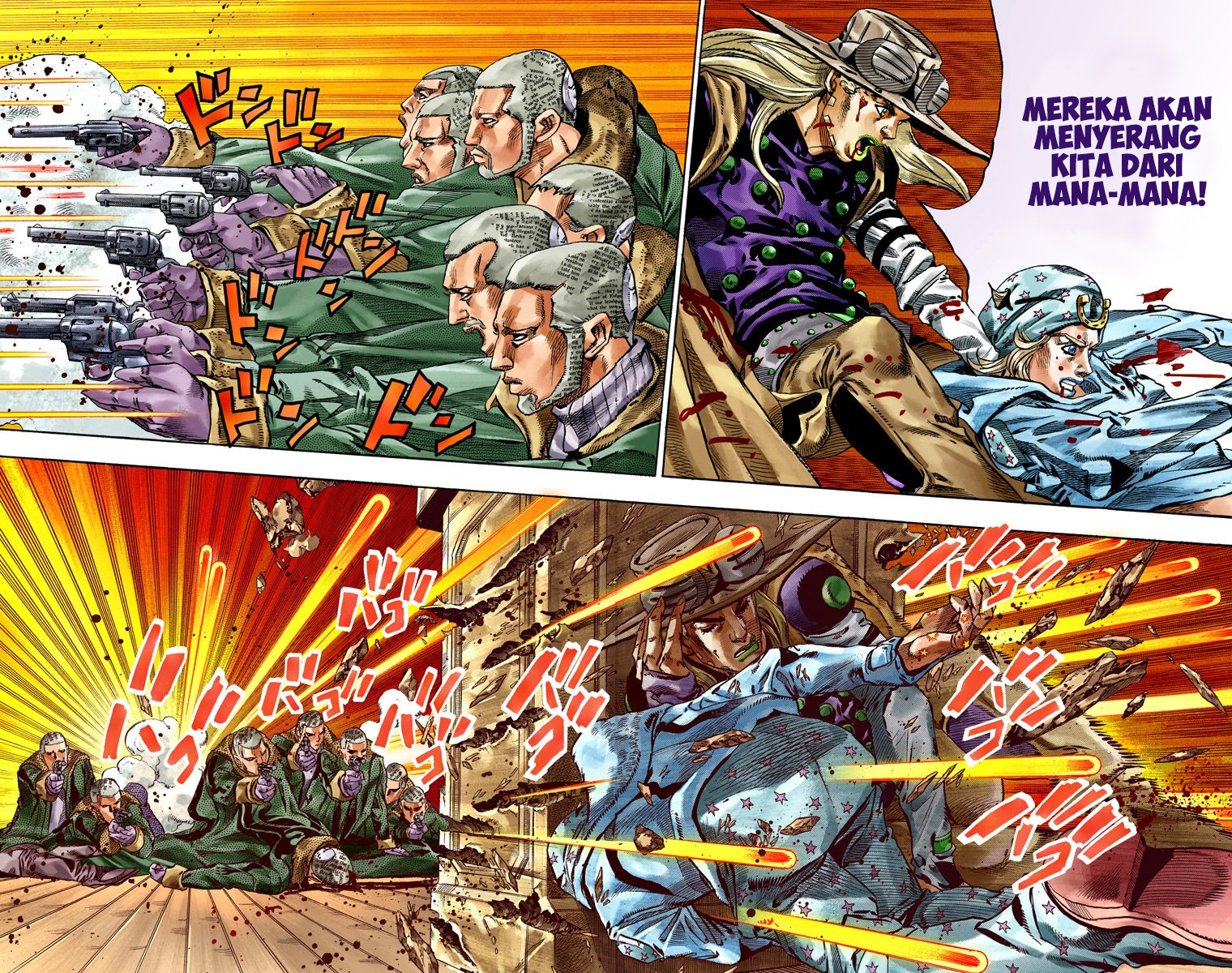 Read JoJo’s Bizarre Adventure Part 7 Steel Ball Run ID Manga Online