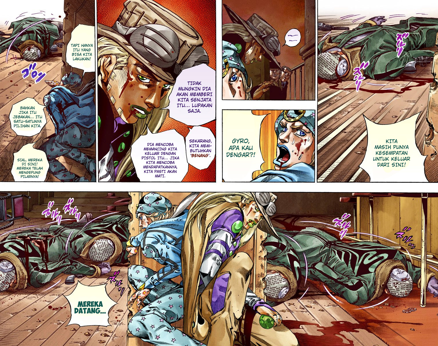 Read JoJo’s Bizarre Adventure Part 7 Steel Ball Run ID Manga Online