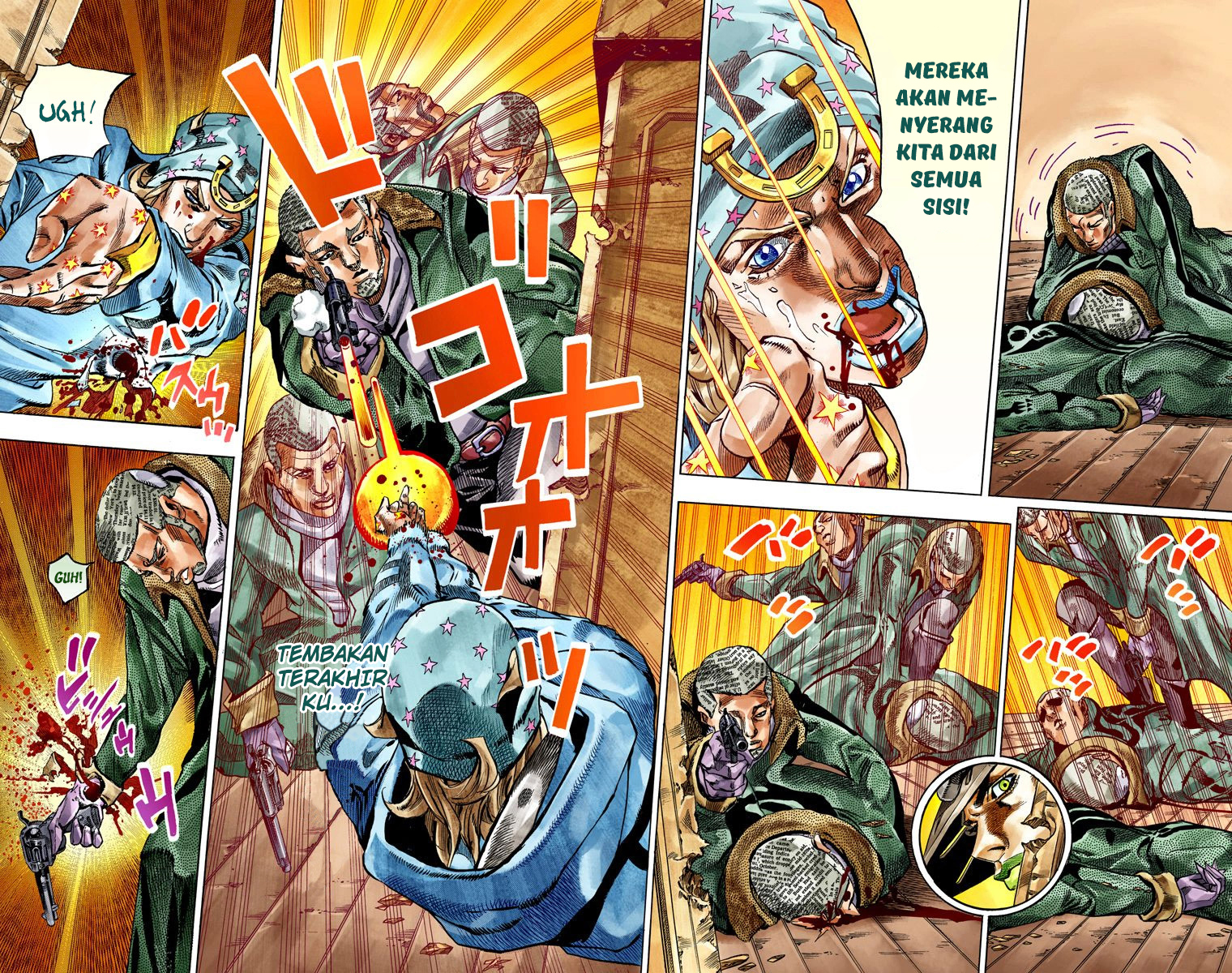 Read JoJo’s Bizarre Adventure Part 7 Steel Ball Run ID Manga Online
