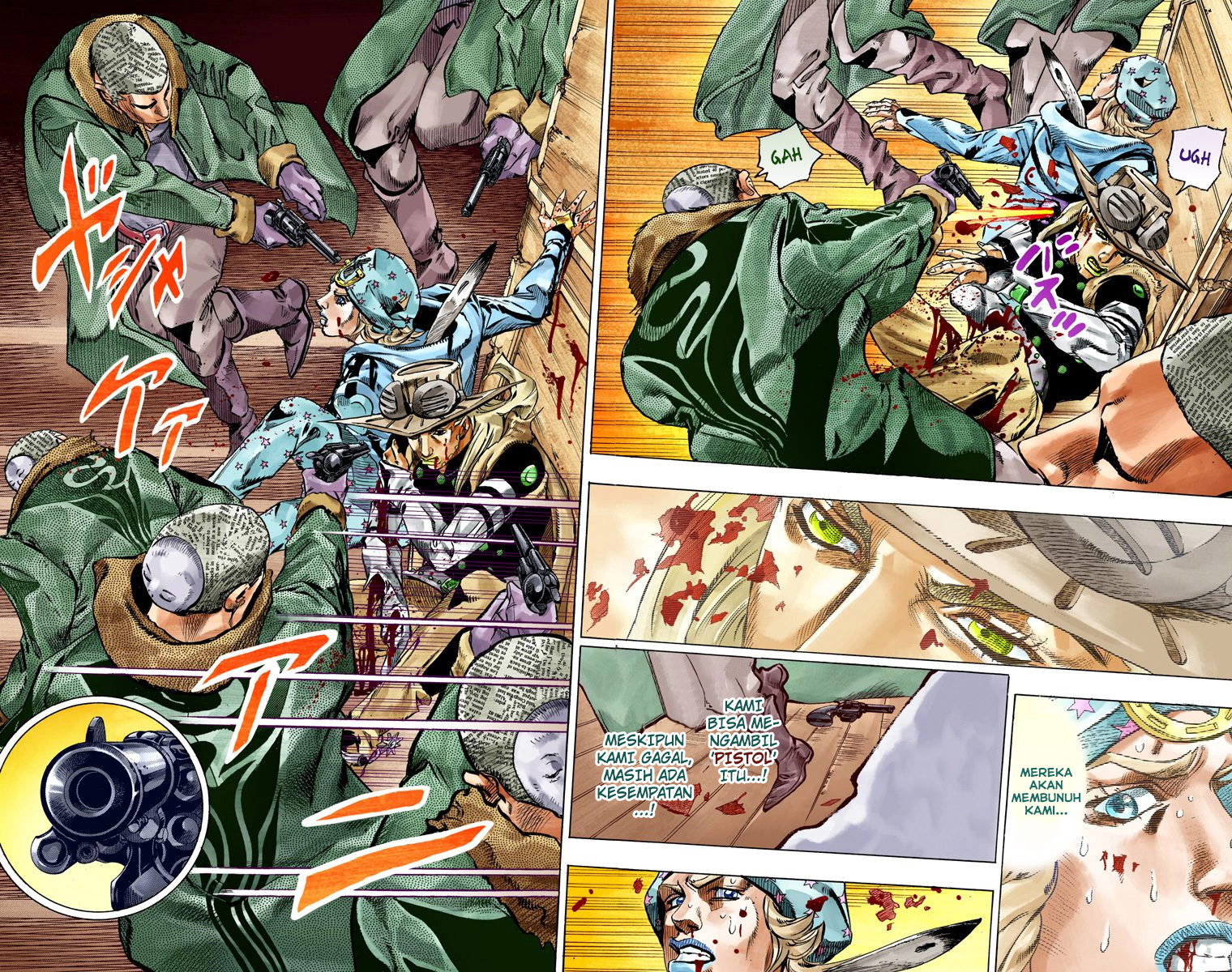 Read JoJo’s Bizarre Adventure Part 7 Steel Ball Run ID Manga Online