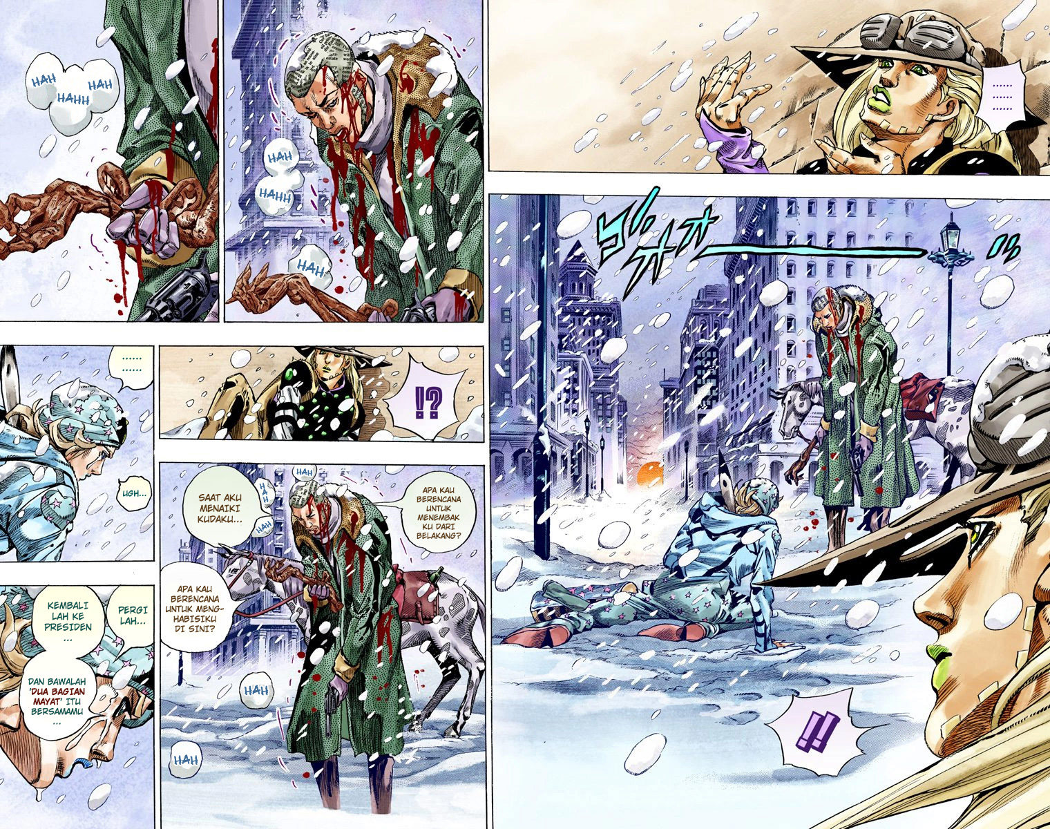 Read JoJo’s Bizarre Adventure Part 7 Steel Ball Run ID Manga Online
