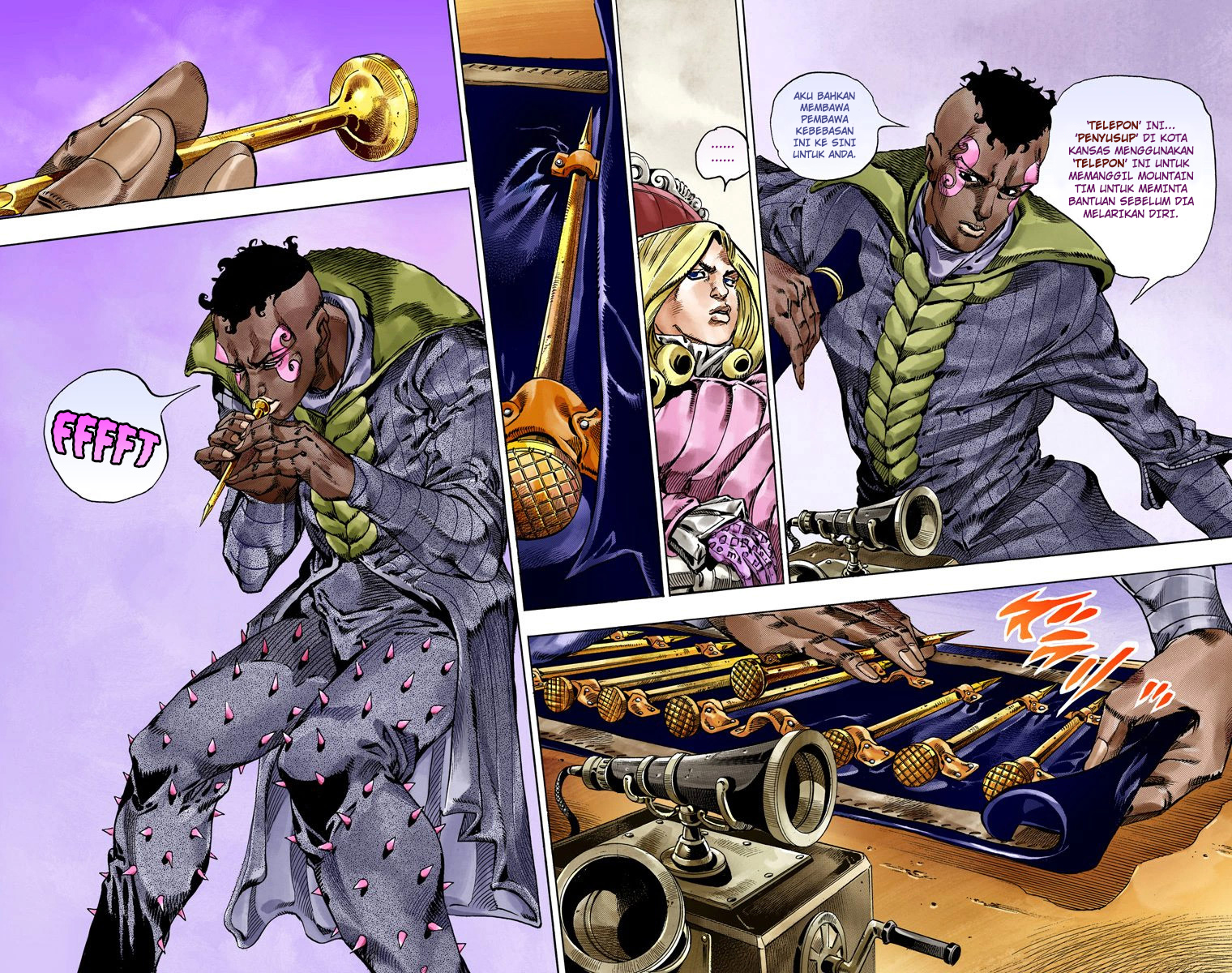 Read JoJo’s Bizarre Adventure Part 7 Steel Ball Run ID Manga Online