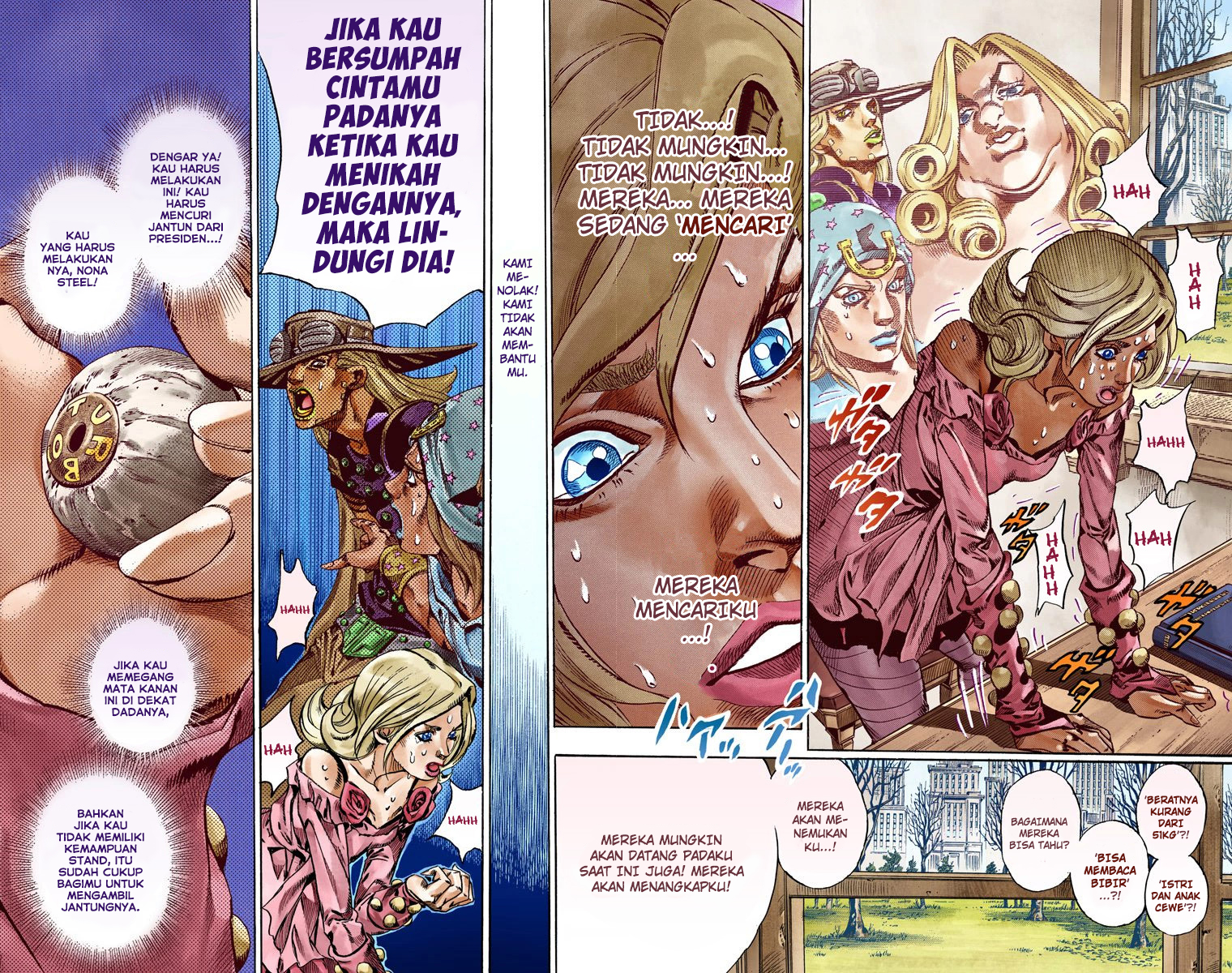 Read JoJo’s Bizarre Adventure Part 7 Steel Ball Run ID Manga Online