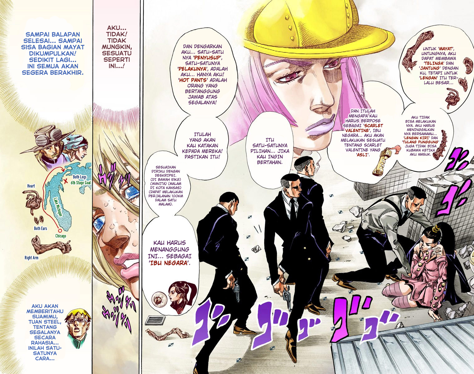 Read JoJo’s Bizarre Adventure Part 7 Steel Ball Run ID Manga Online