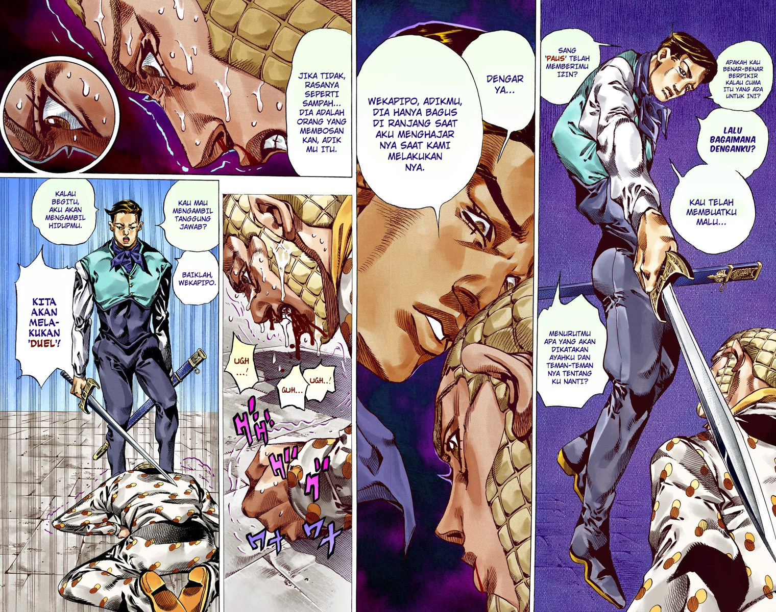 Read JoJo’s Bizarre Adventure Part 7 Steel Ball Run ID Manga Online