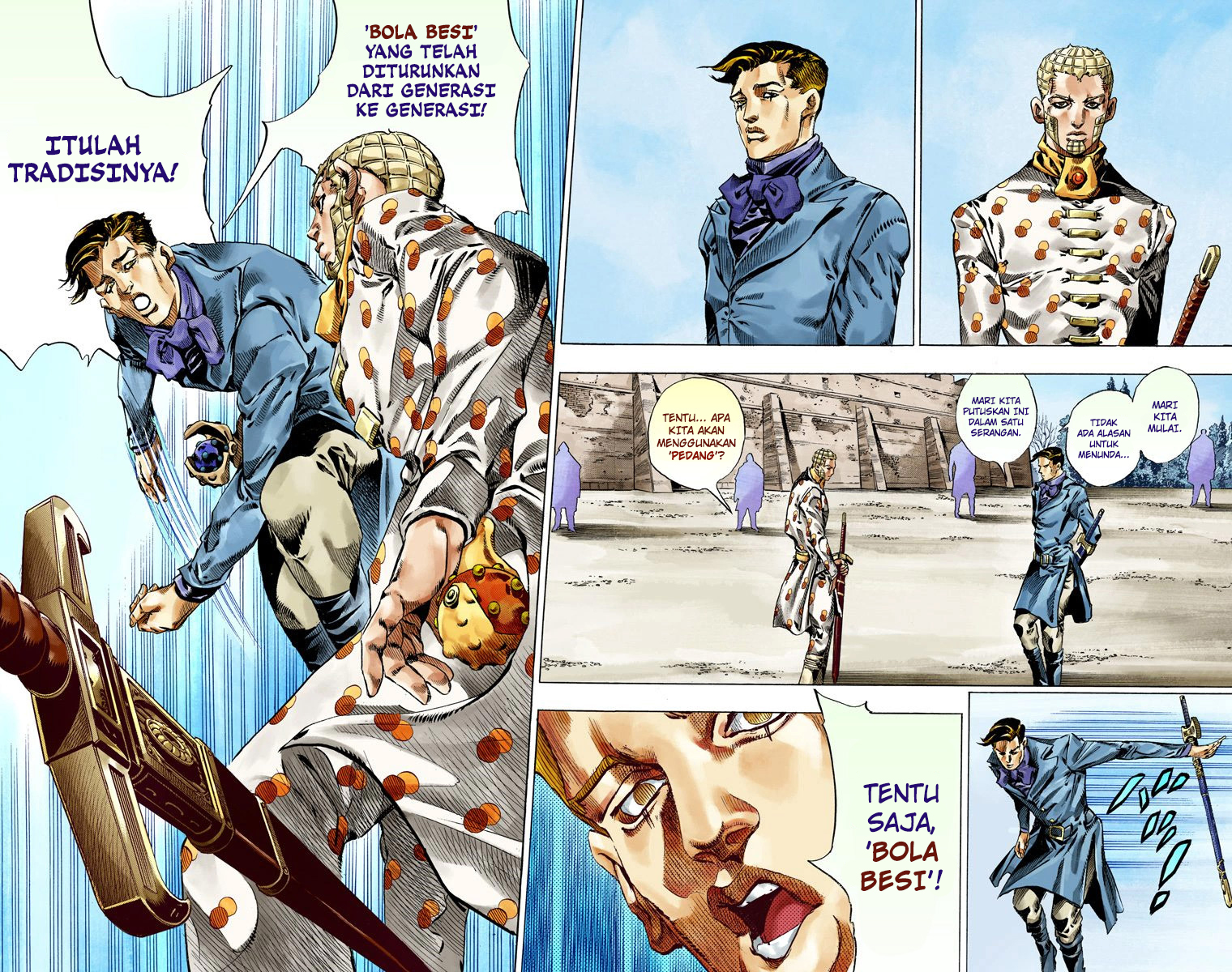 Read JoJo’s Bizarre Adventure Part 7 Steel Ball Run ID Manga Online
