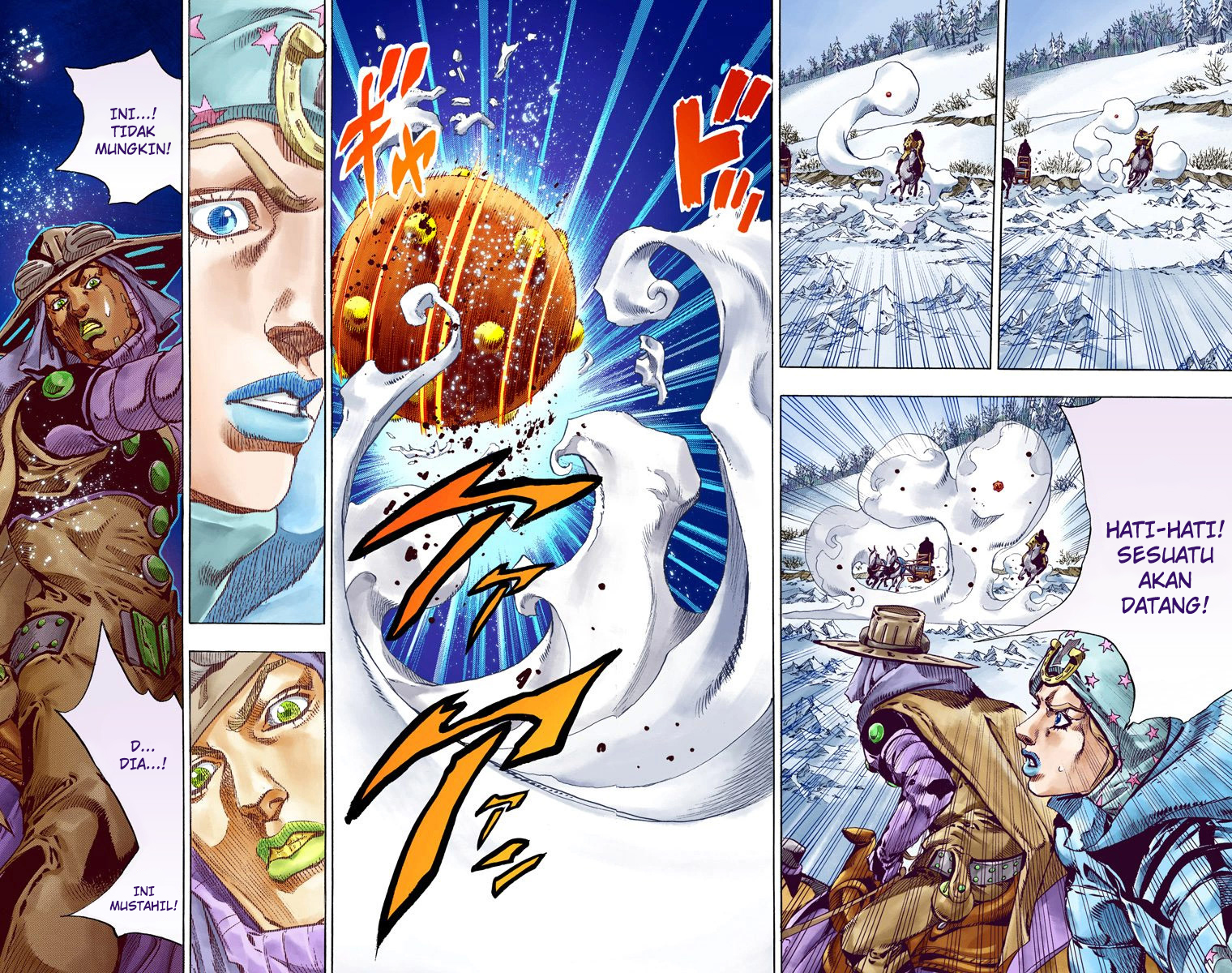 Read JoJo’s Bizarre Adventure Part 7 Steel Ball Run ID Manga Online