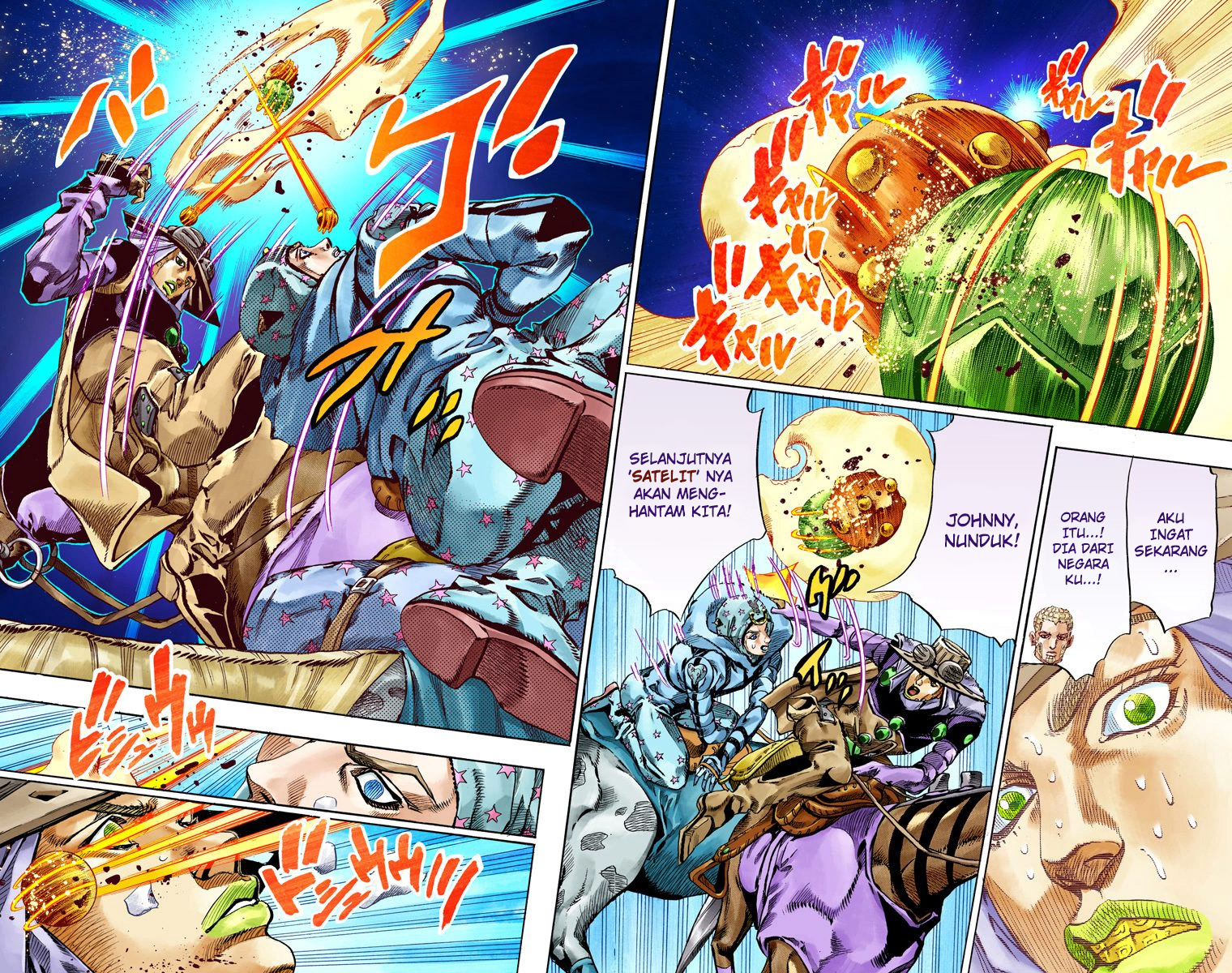 Read JoJo’s Bizarre Adventure Part 7 Steel Ball Run ID Manga Online