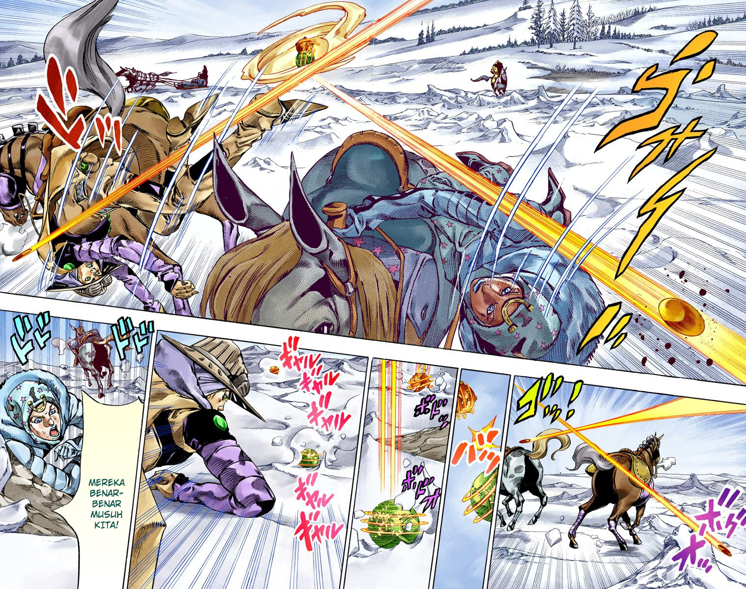Read JoJo’s Bizarre Adventure Part 7 Steel Ball Run ID Manga Online