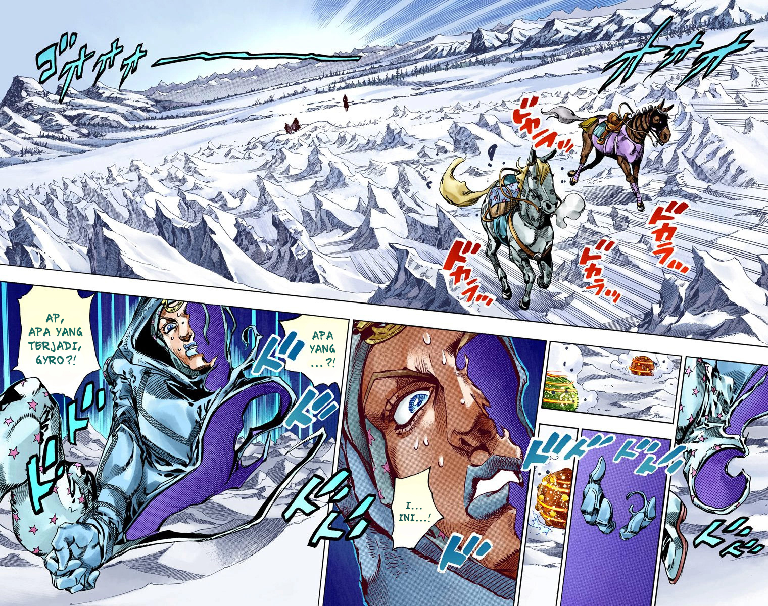 Read JoJo’s Bizarre Adventure Part 7 Steel Ball Run ID Manga Online