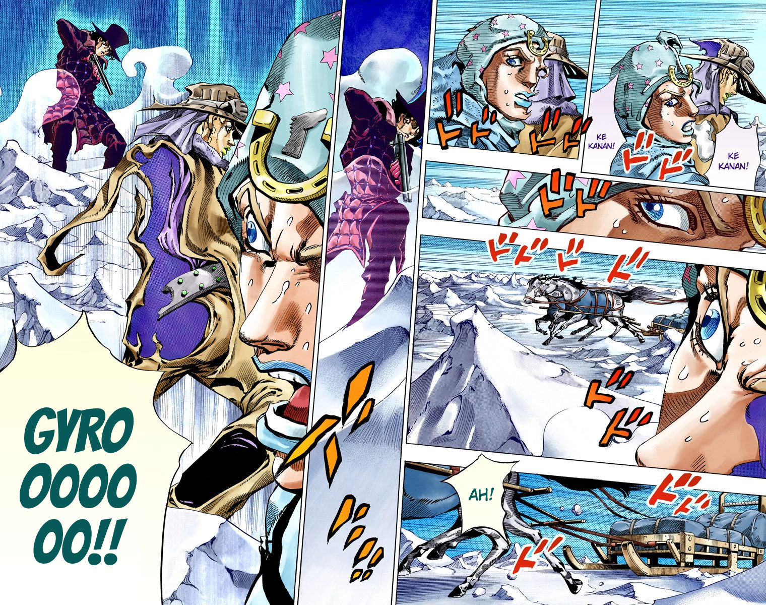 Read JoJo’s Bizarre Adventure Part 7 Steel Ball Run ID Manga Online