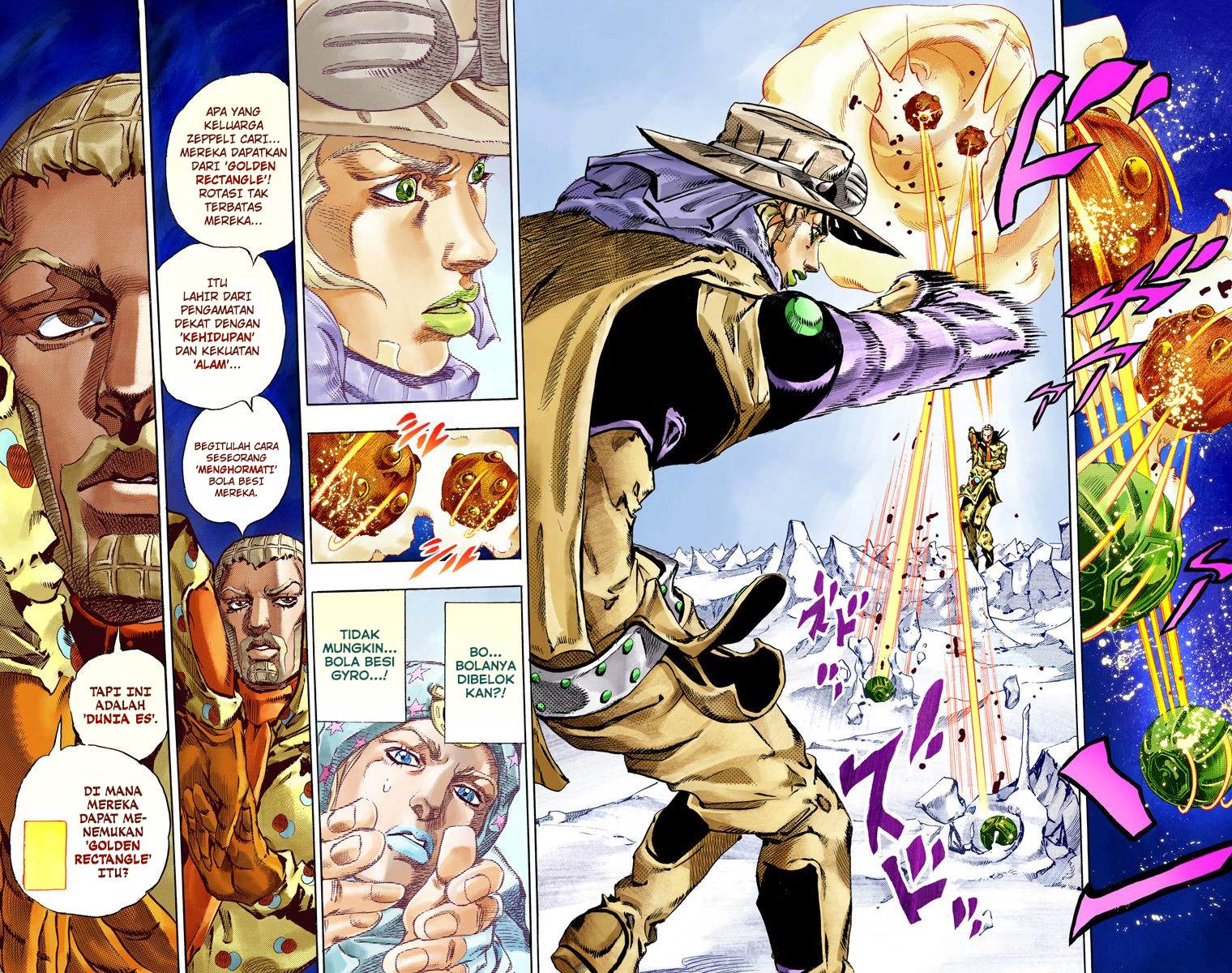 Read JoJo’s Bizarre Adventure Part 7 Steel Ball Run ID Manga Online