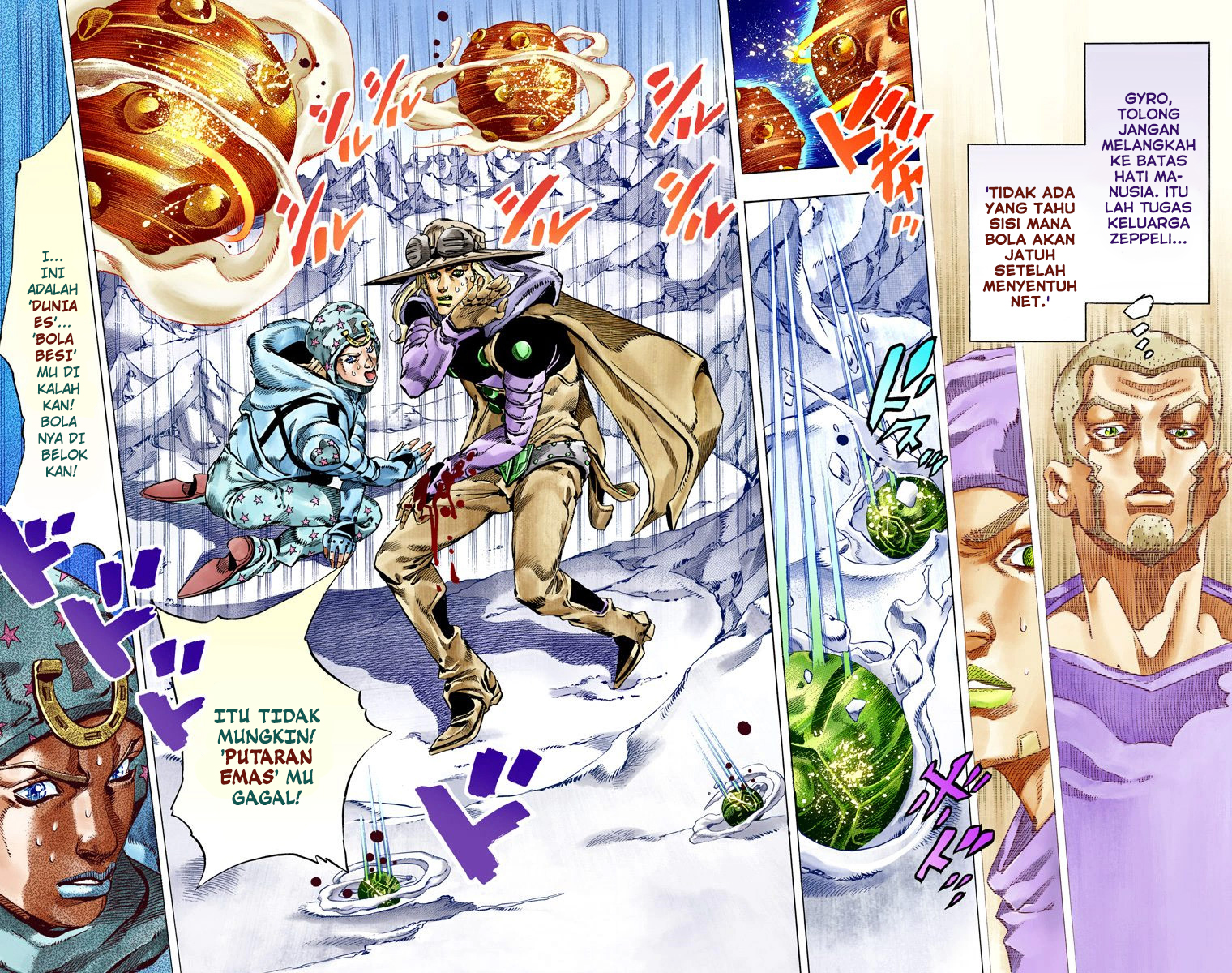 Read JoJo’s Bizarre Adventure Part 7 Steel Ball Run ID Manga Online