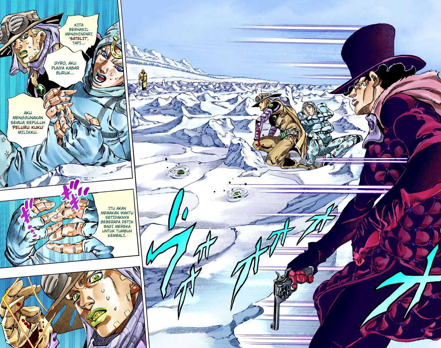 Read JoJo’s Bizarre Adventure Part 7 Steel Ball Run ID Manga Online