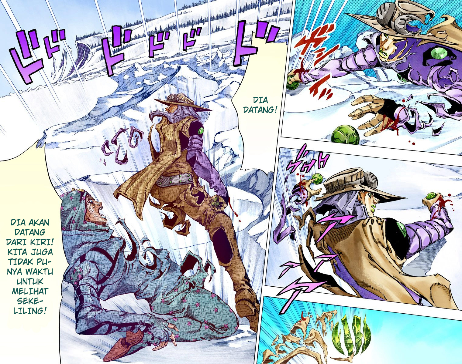 Read JoJo’s Bizarre Adventure Part 7 Steel Ball Run ID Manga Online