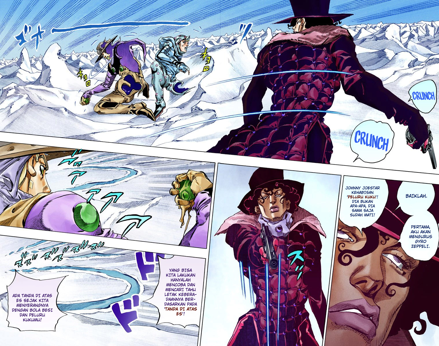 Read JoJo’s Bizarre Adventure Part 7 Steel Ball Run ID Manga Online