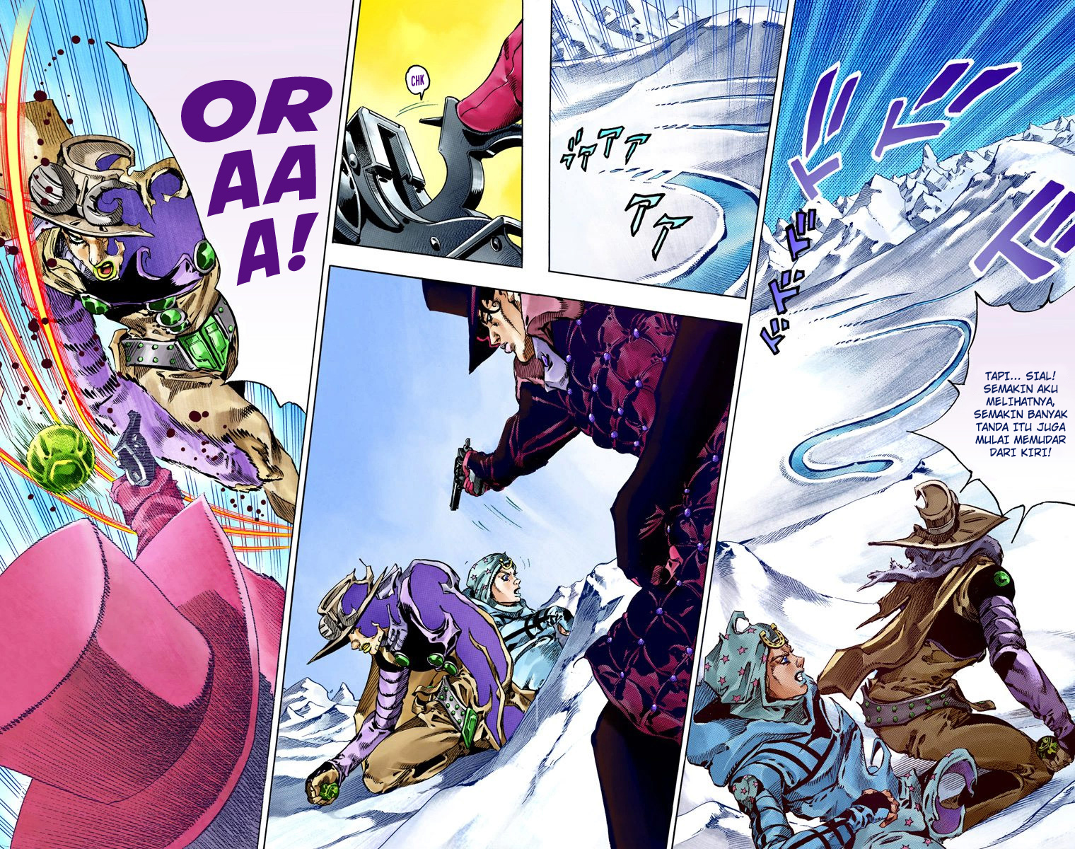 Read JoJo’s Bizarre Adventure Part 7 Steel Ball Run ID Manga Online