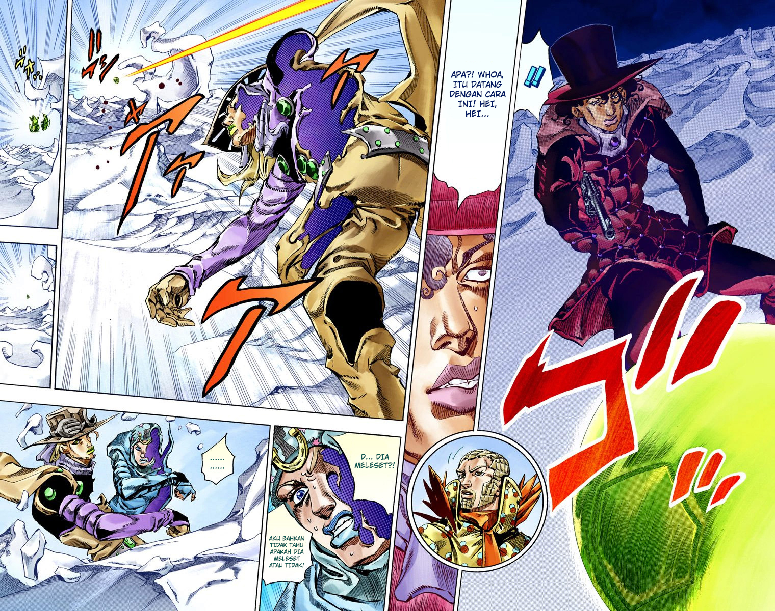 Read JoJo’s Bizarre Adventure Part 7 Steel Ball Run ID Manga Online
