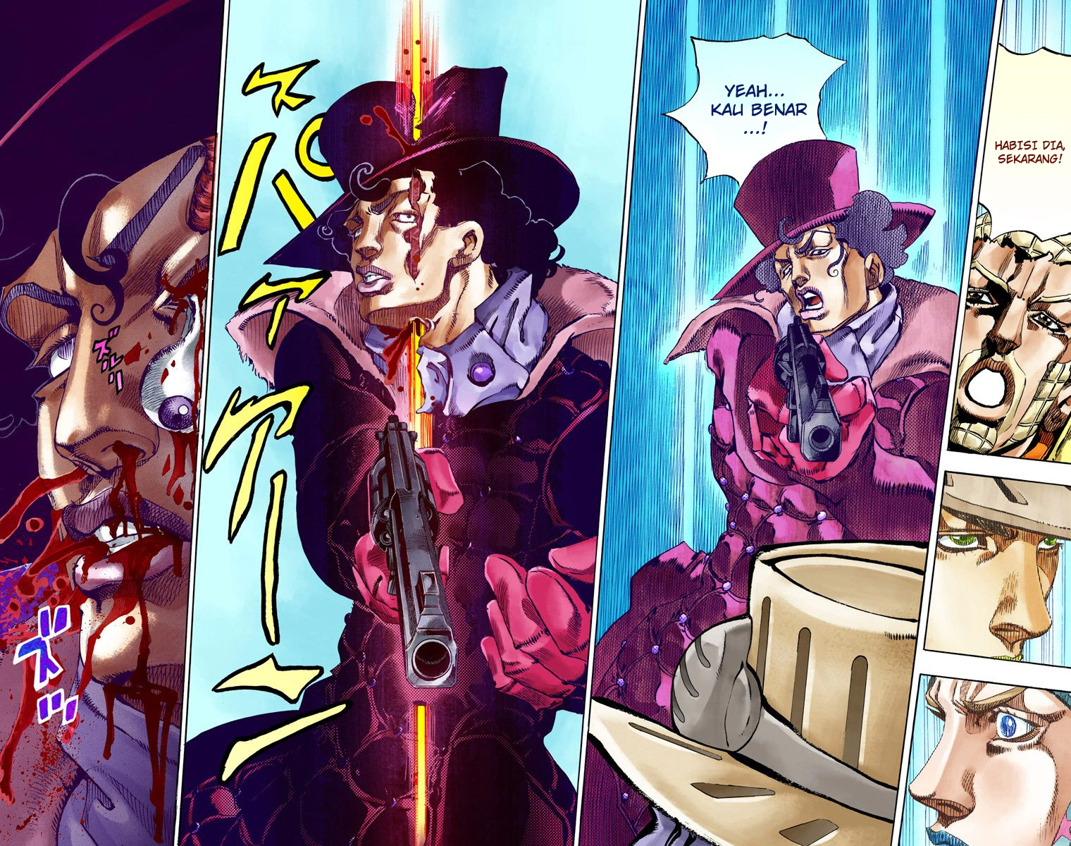 Read JoJo’s Bizarre Adventure Part 7 Steel Ball Run ID Manga Online