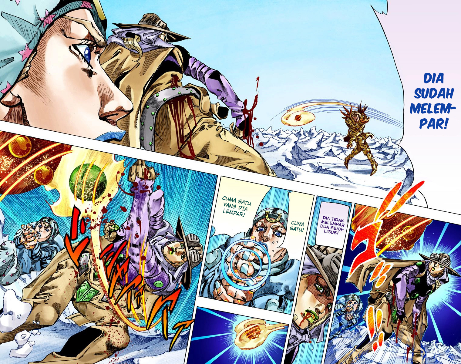 Read JoJo’s Bizarre Adventure Part 7 Steel Ball Run ID Manga Online