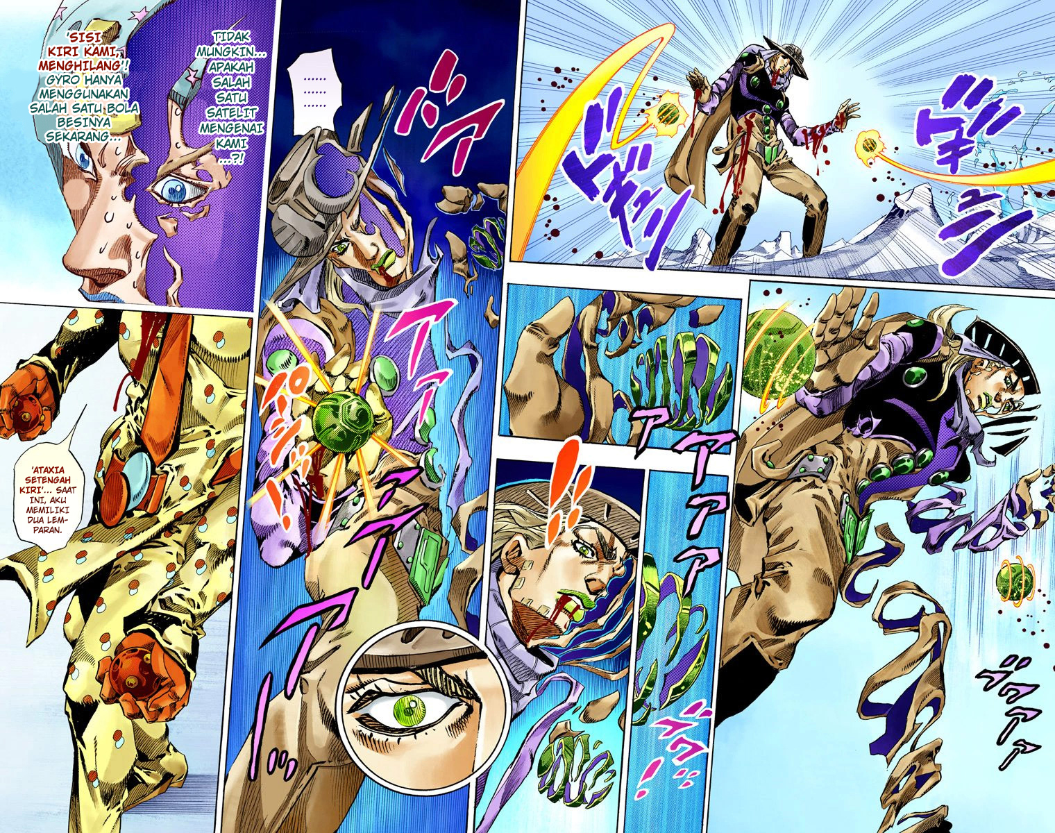 Read JoJo’s Bizarre Adventure Part 7 Steel Ball Run ID Manga Online