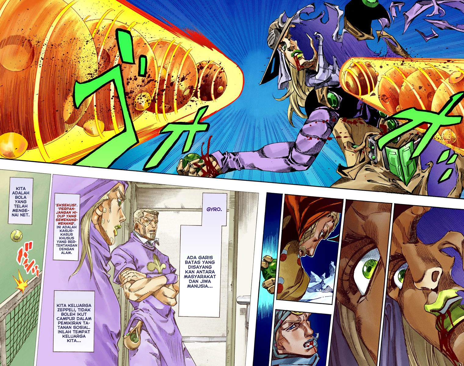 Read JoJo’s Bizarre Adventure Part 7 Steel Ball Run ID Manga Online