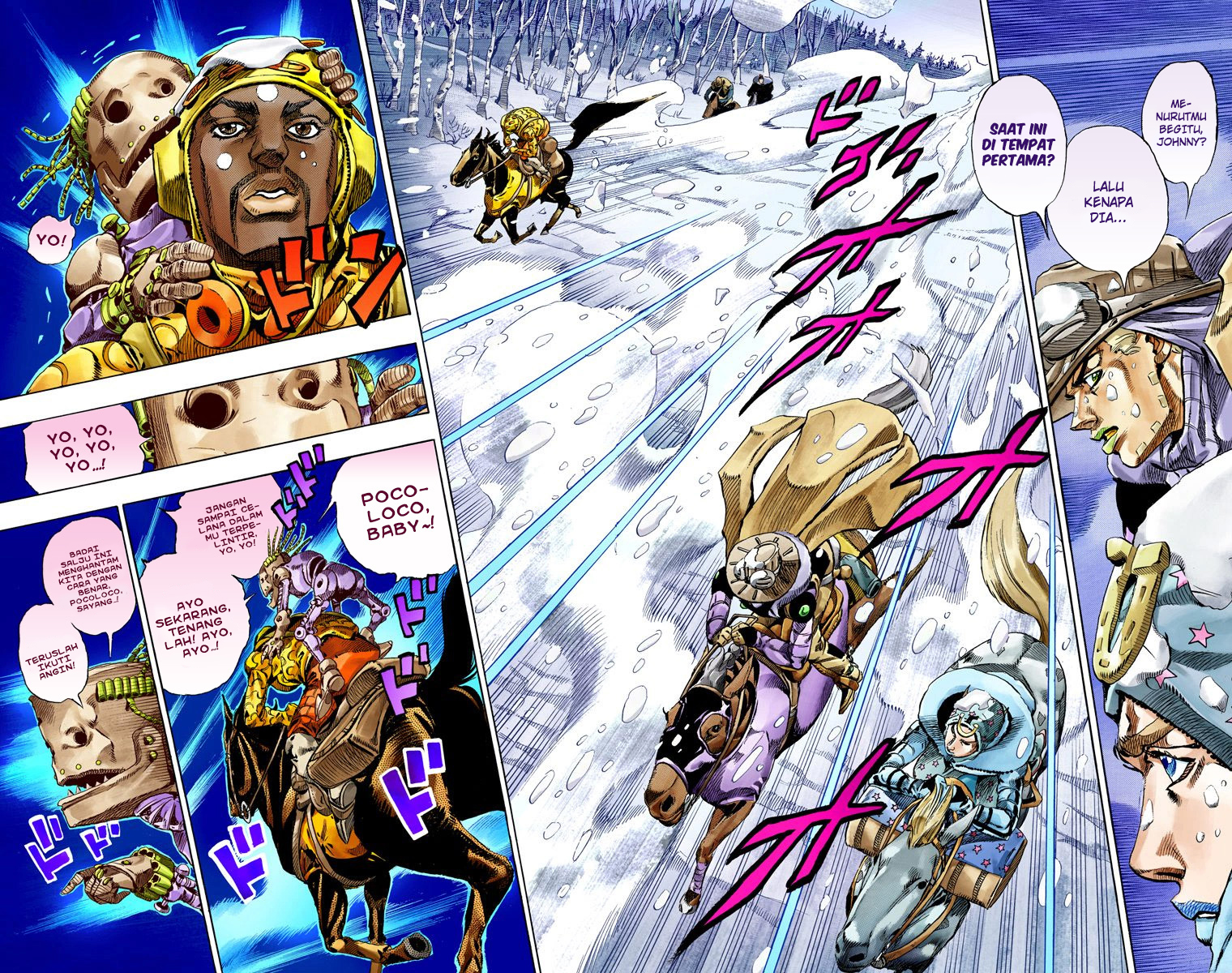 Read JoJo’s Bizarre Adventure Part 7 Steel Ball Run ID Manga Online