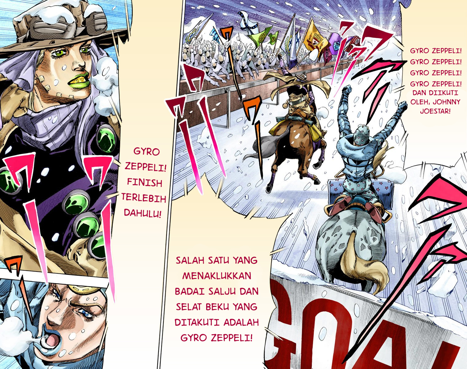 Read JoJo’s Bizarre Adventure Part 7 Steel Ball Run ID Manga Online