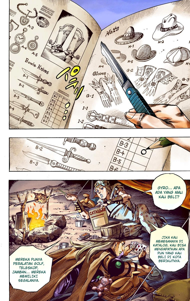 Read JoJo’s Bizarre Adventure Part 7 Steel Ball Run ID Manga Online