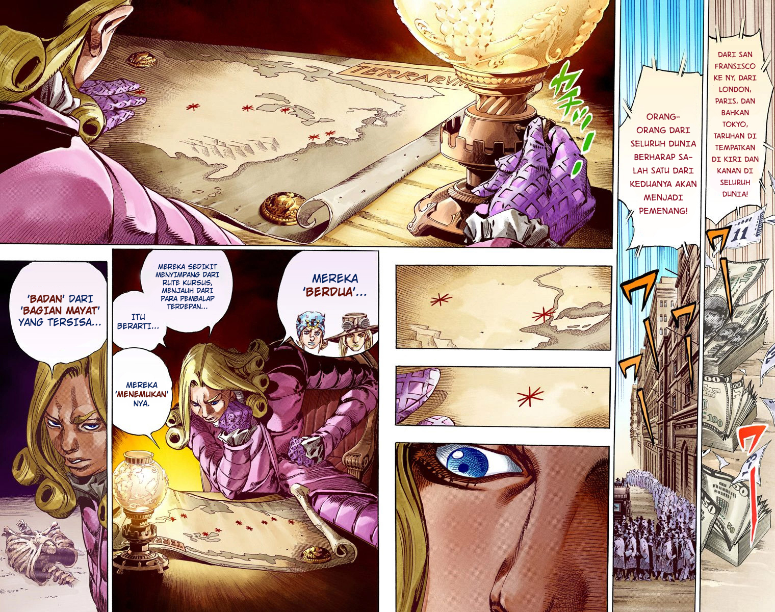 Read JoJo’s Bizarre Adventure Part 7 Steel Ball Run ID Manga Online