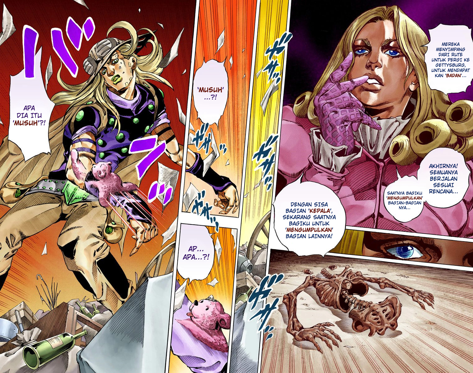 Read JoJo’s Bizarre Adventure Part 7 Steel Ball Run ID Manga Online