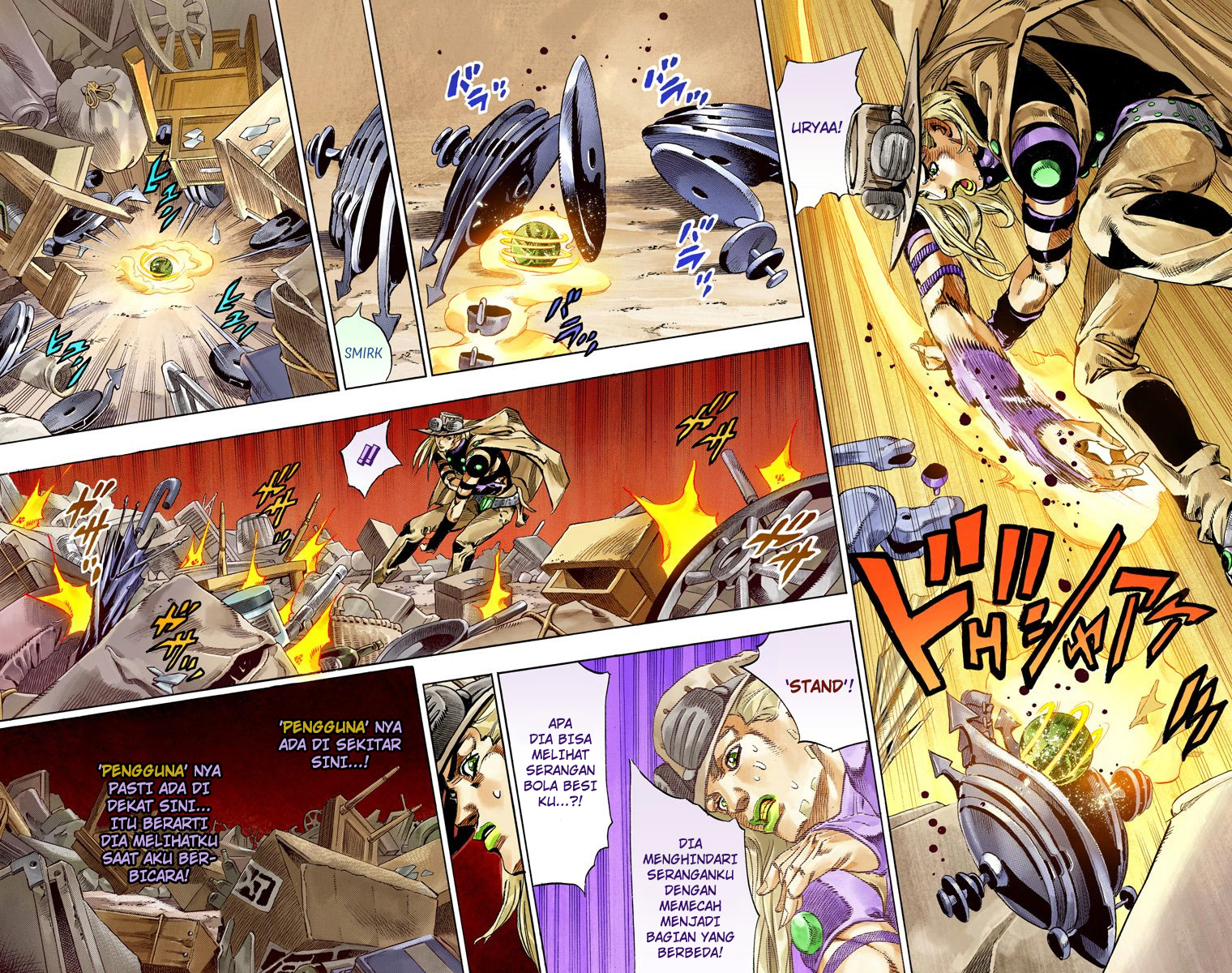 Read JoJo’s Bizarre Adventure Part 7 Steel Ball Run ID Manga Online