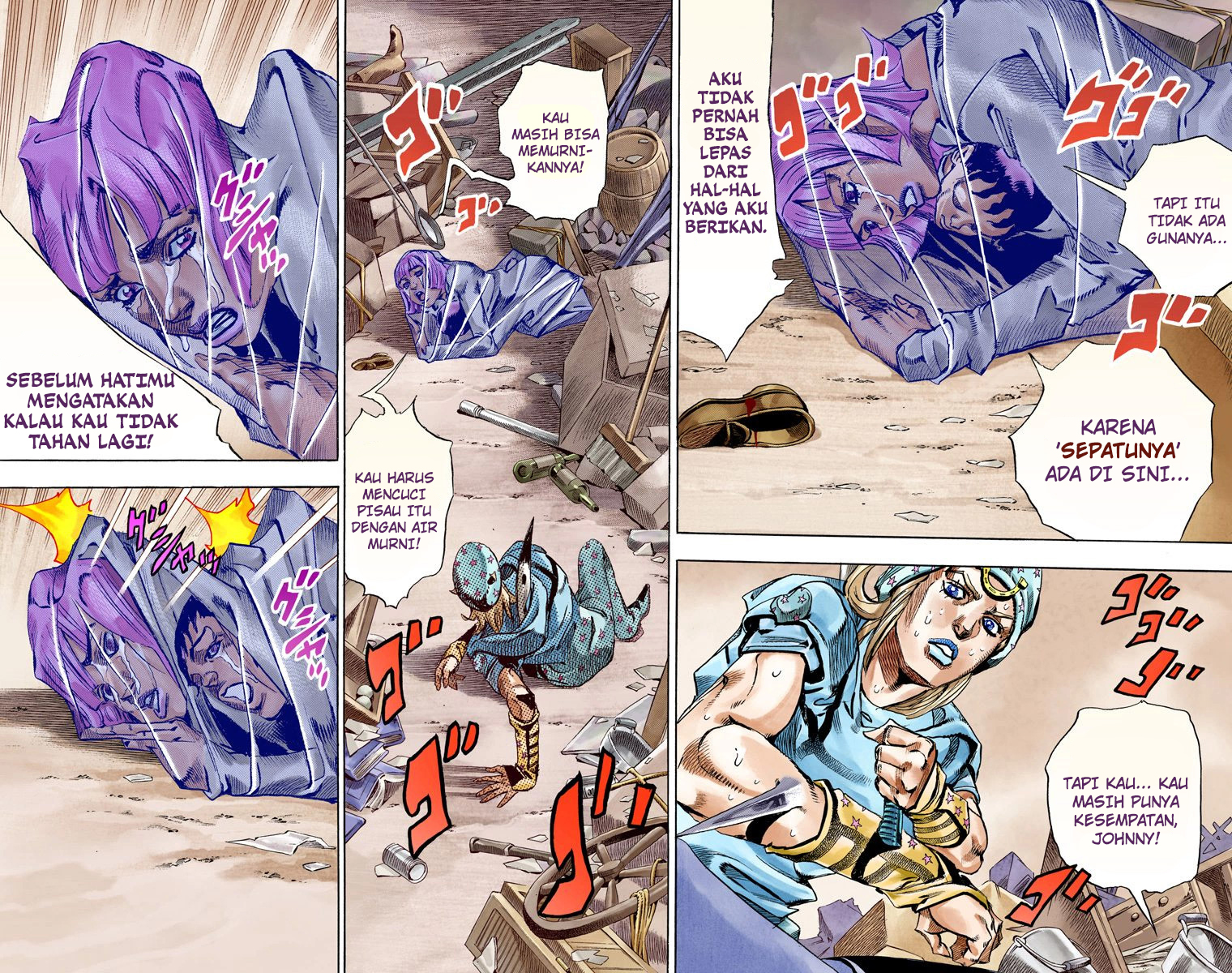 Read JoJo’s Bizarre Adventure Part 7 Steel Ball Run ID Manga Online