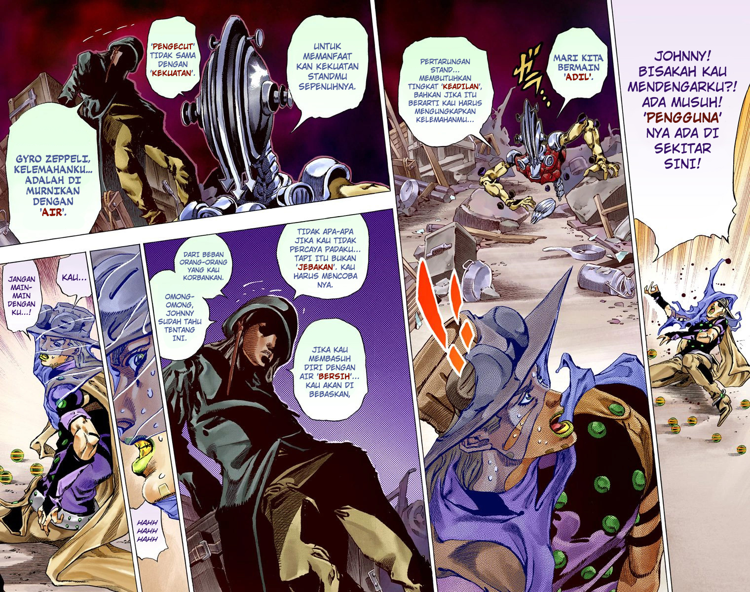 Read JoJo’s Bizarre Adventure Part 7 Steel Ball Run ID Manga Online