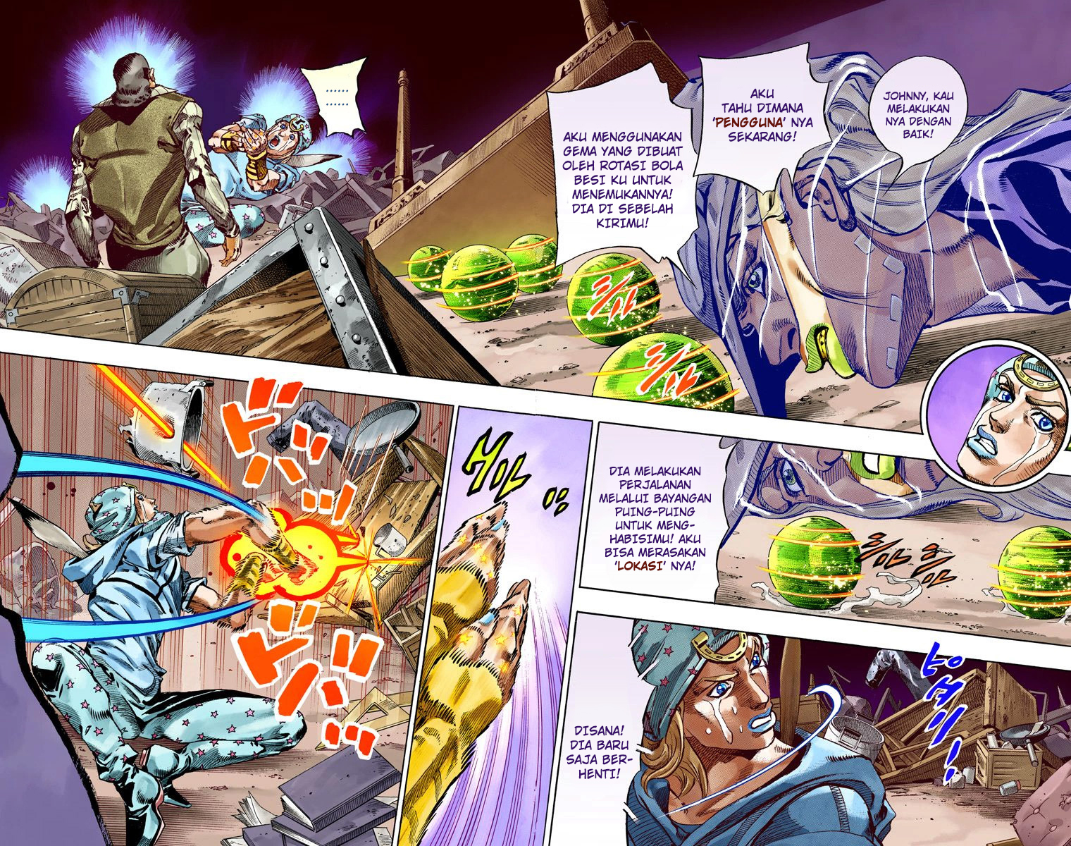 Read JoJo’s Bizarre Adventure Part 7 Steel Ball Run ID Manga Online