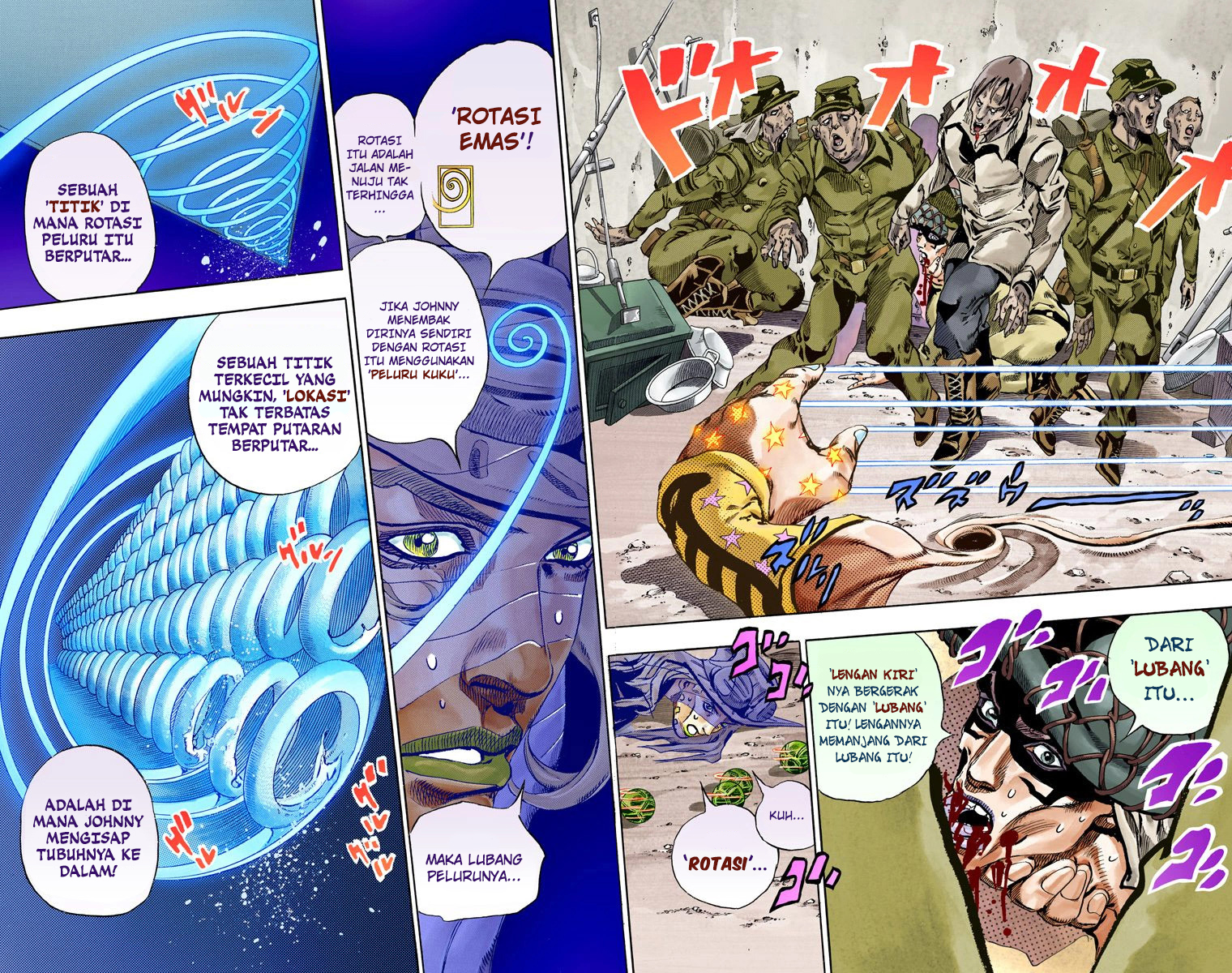 Read JoJo’s Bizarre Adventure Part 7 Steel Ball Run ID Manga Online