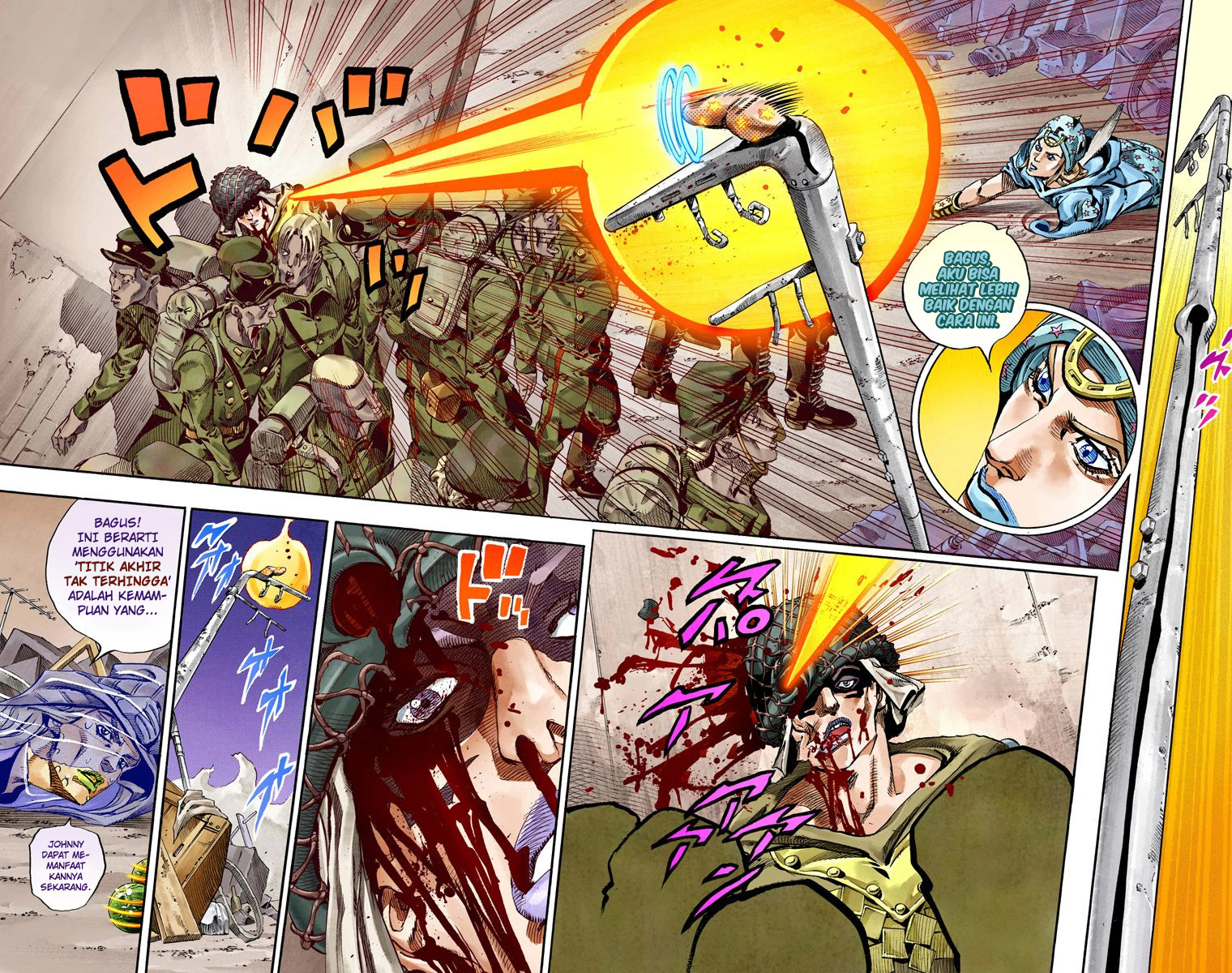Read JoJo’s Bizarre Adventure Part 7 Steel Ball Run ID Manga Online
