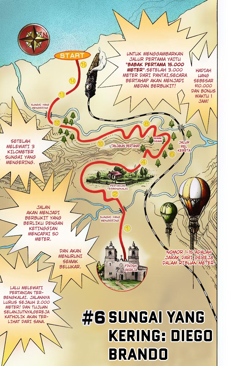 Read JoJo’s Bizarre Adventure Part 7 Steel Ball Run ID Manga Online