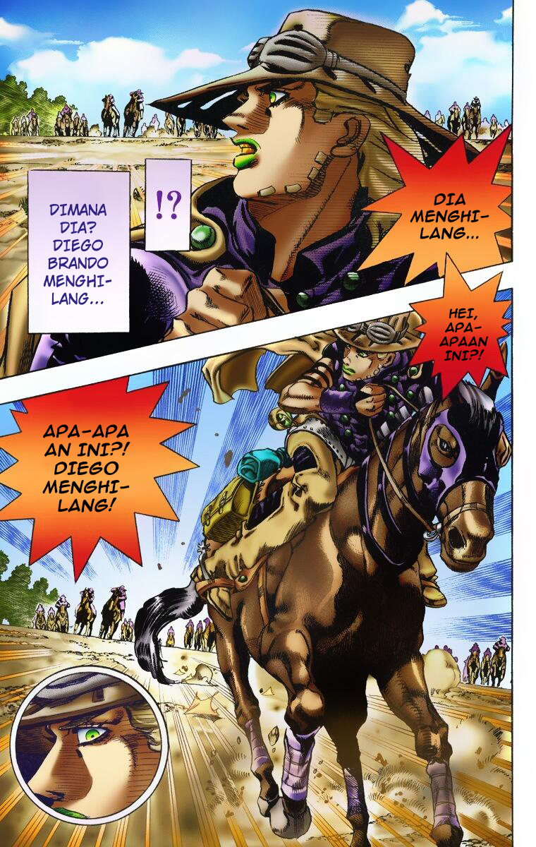 Read JoJo’s Bizarre Adventure Part 7 Steel Ball Run ID Manga Online