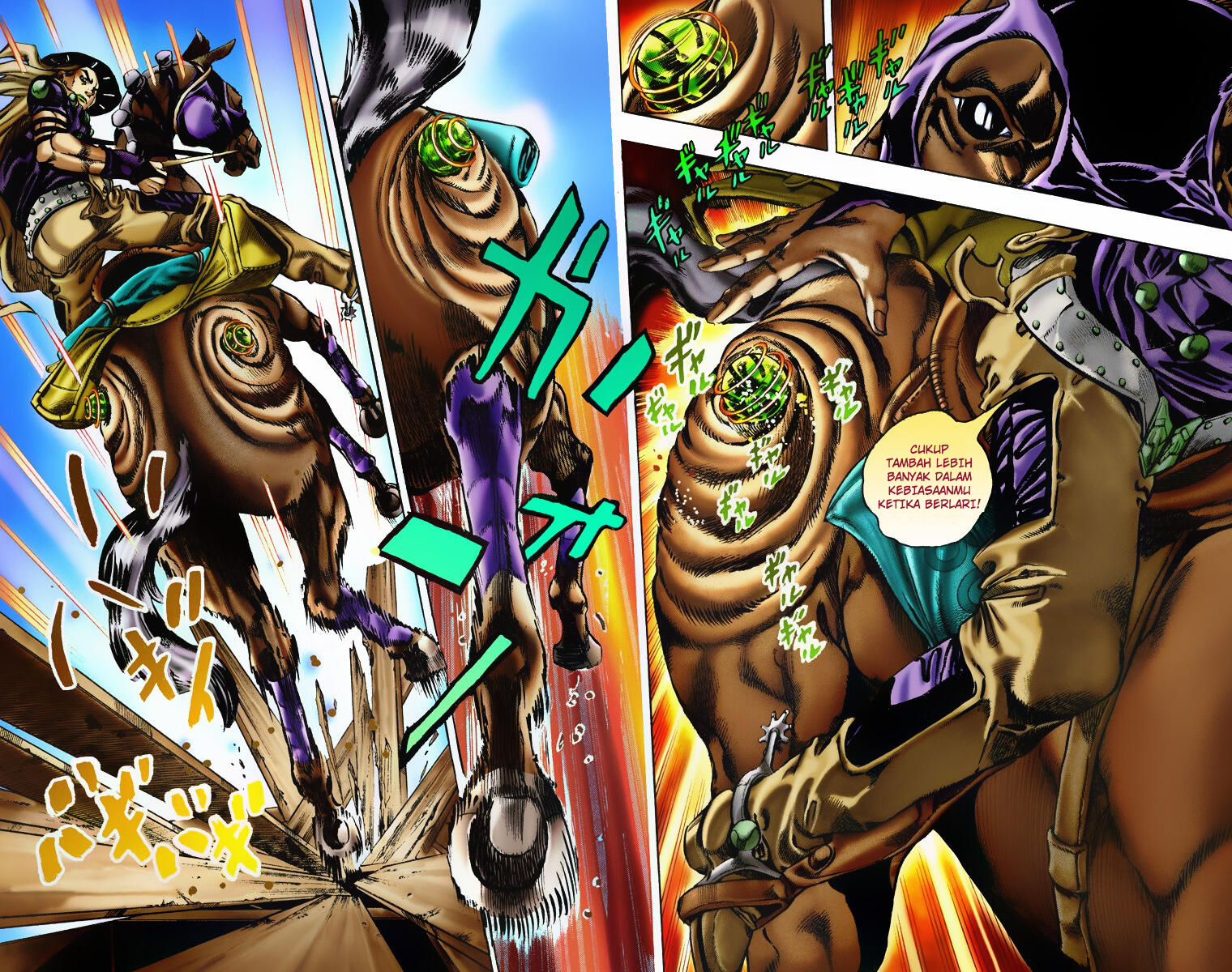 Read JoJo’s Bizarre Adventure Part 7 Steel Ball Run ID Manga Online